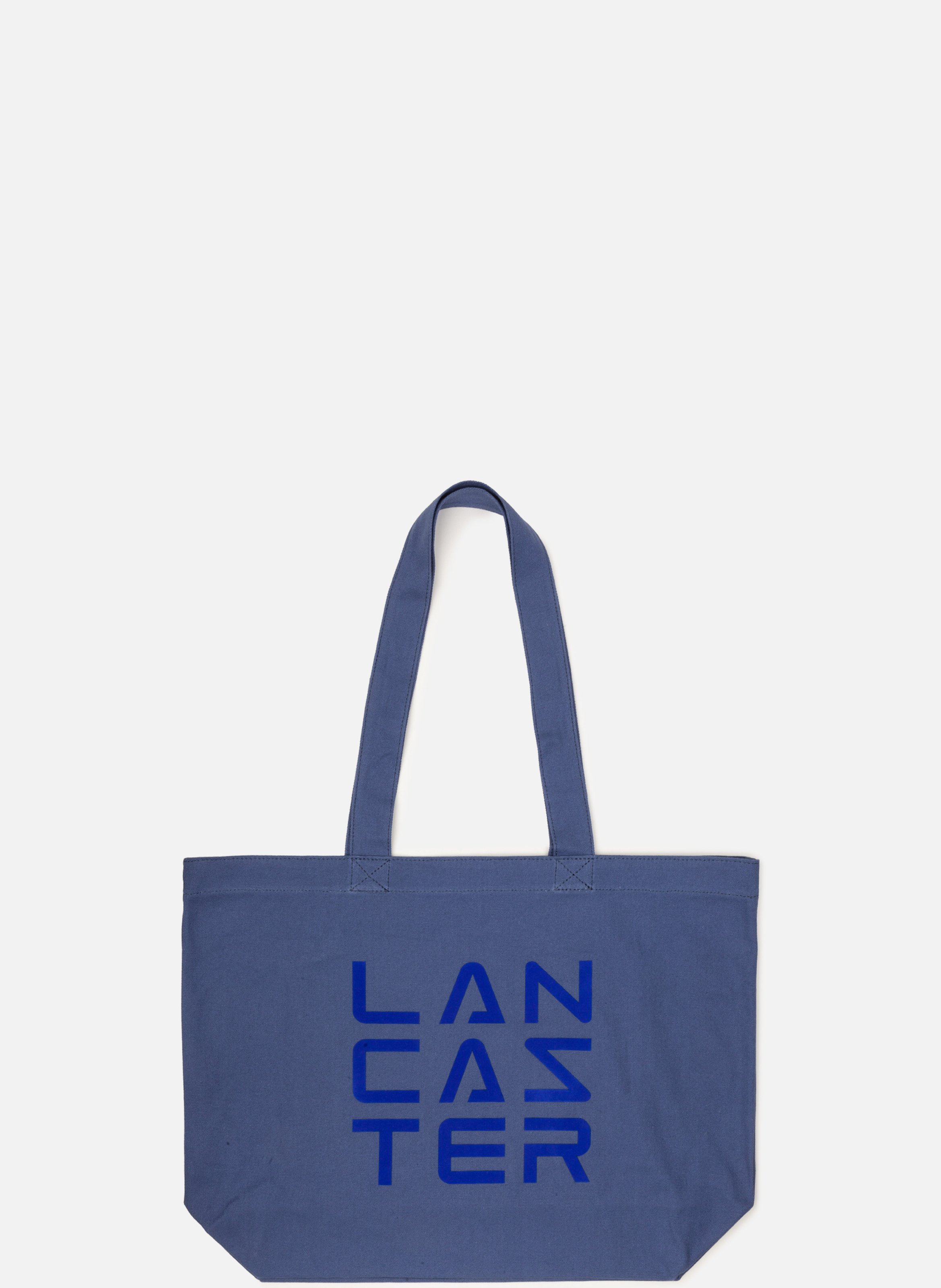 Sac cabas épaule - tote bag 3 lines LANCASTER Bleu