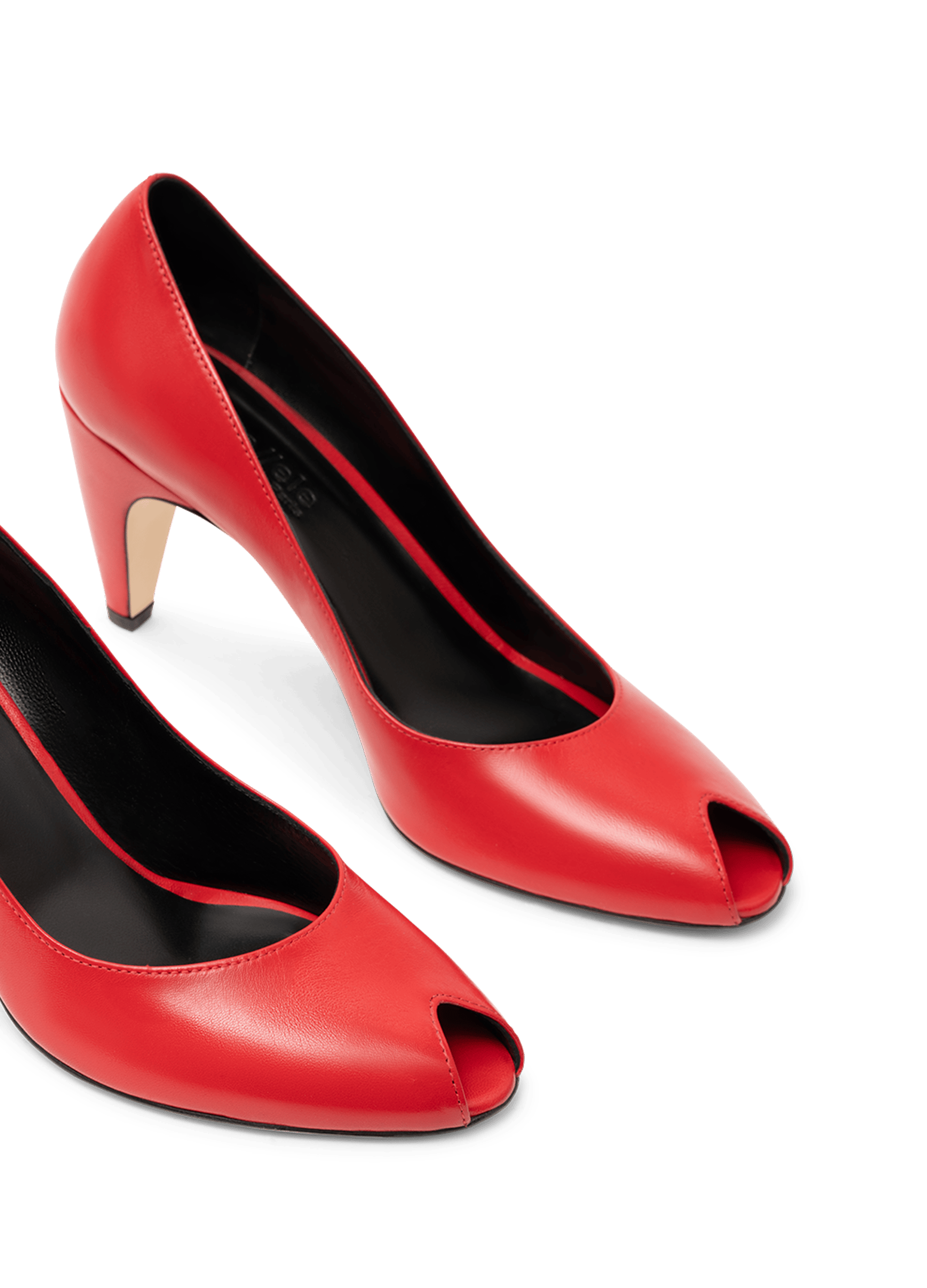 Escarpins picco en nappa PARALLELE Rouge