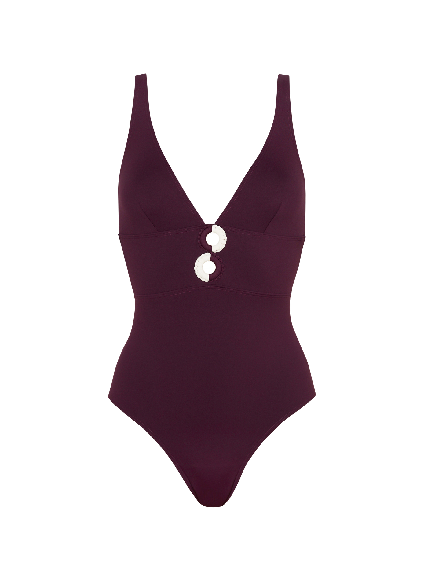 One-piece Macramé Swimsuit D NU D Red