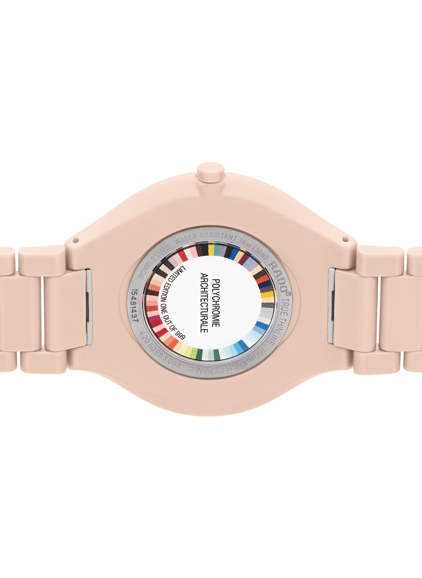 Montre quartz en céramique RADO Rose