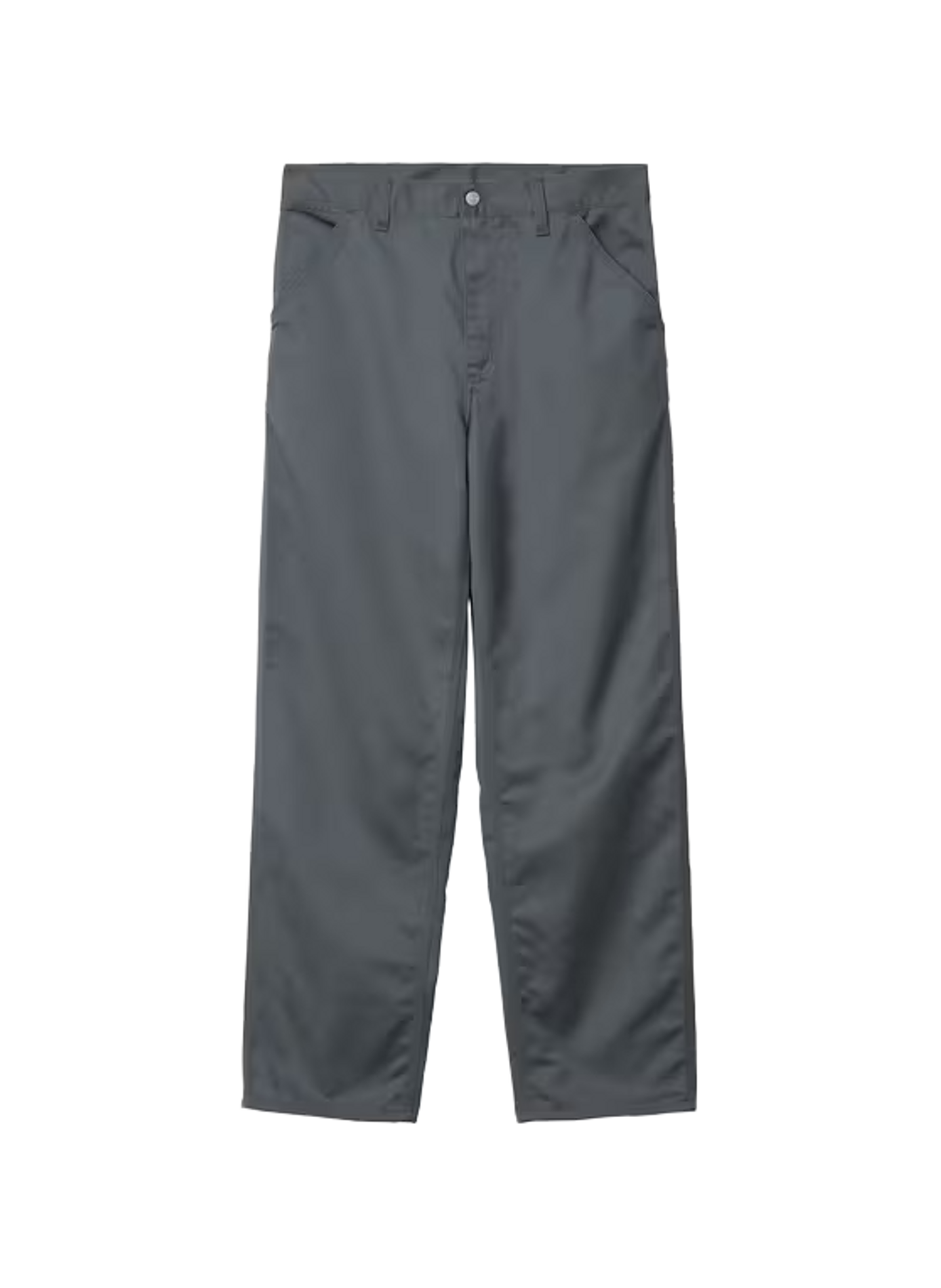 Low-rise straight-leg trousers CARHARTT WIP Grey