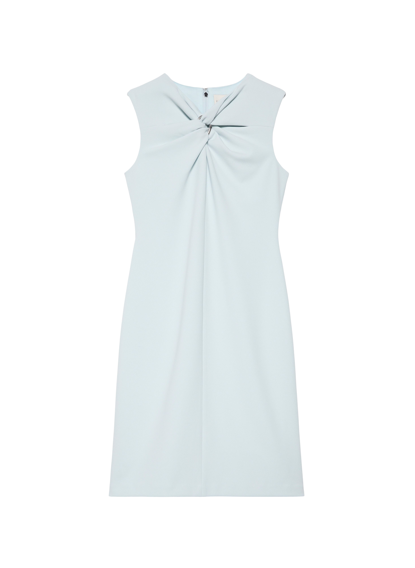 Sleeveless Straight Dress with Bow CALVIN KLEIN Blue