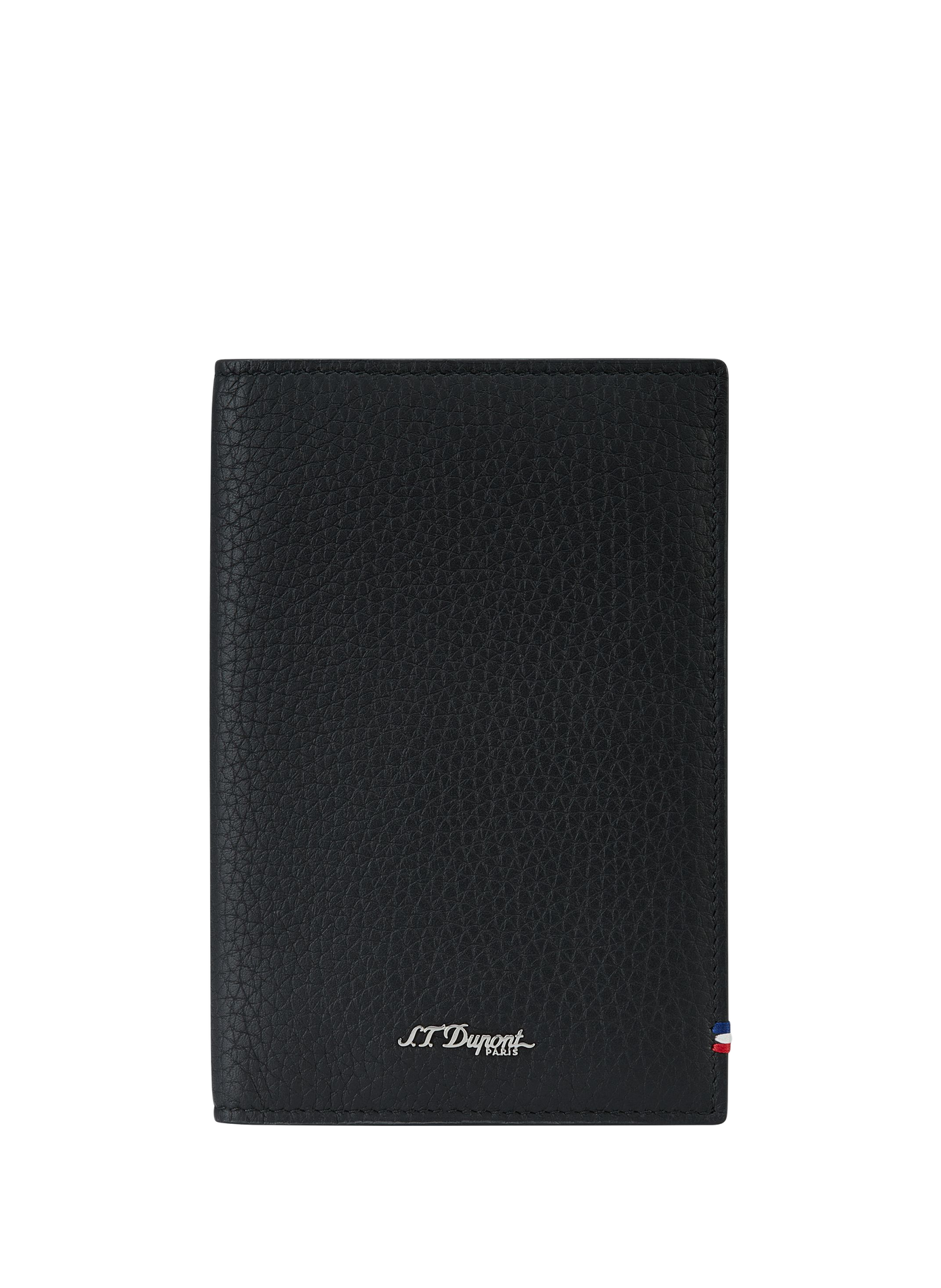 Neo Capsule leather passport holder S.T. DUPONT Black