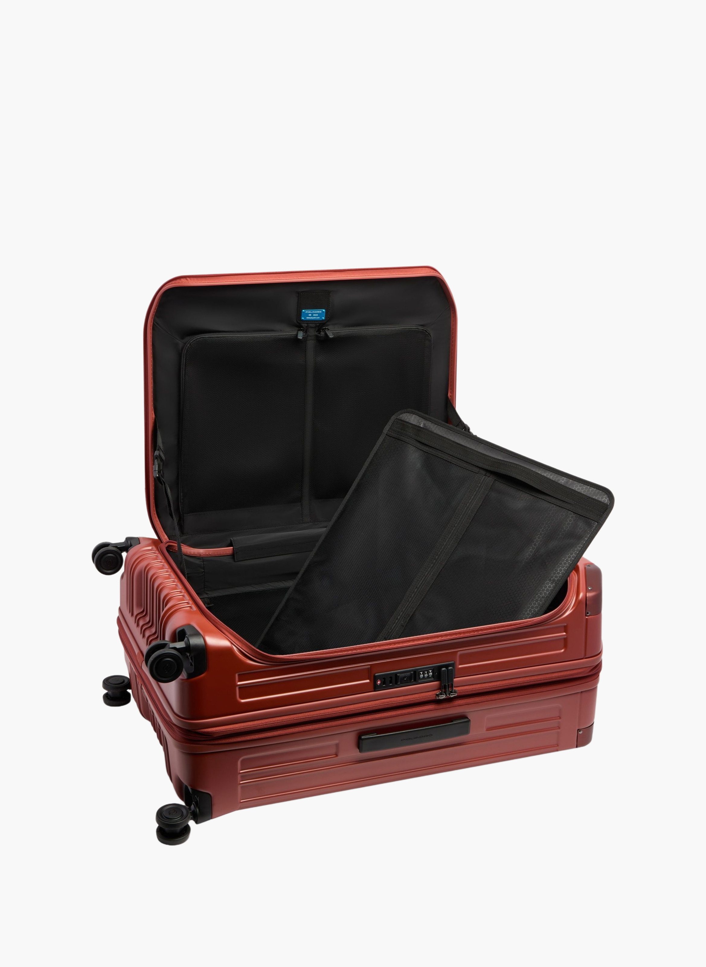 Grande valise à 4 roues extensible PIQUADRO Marron