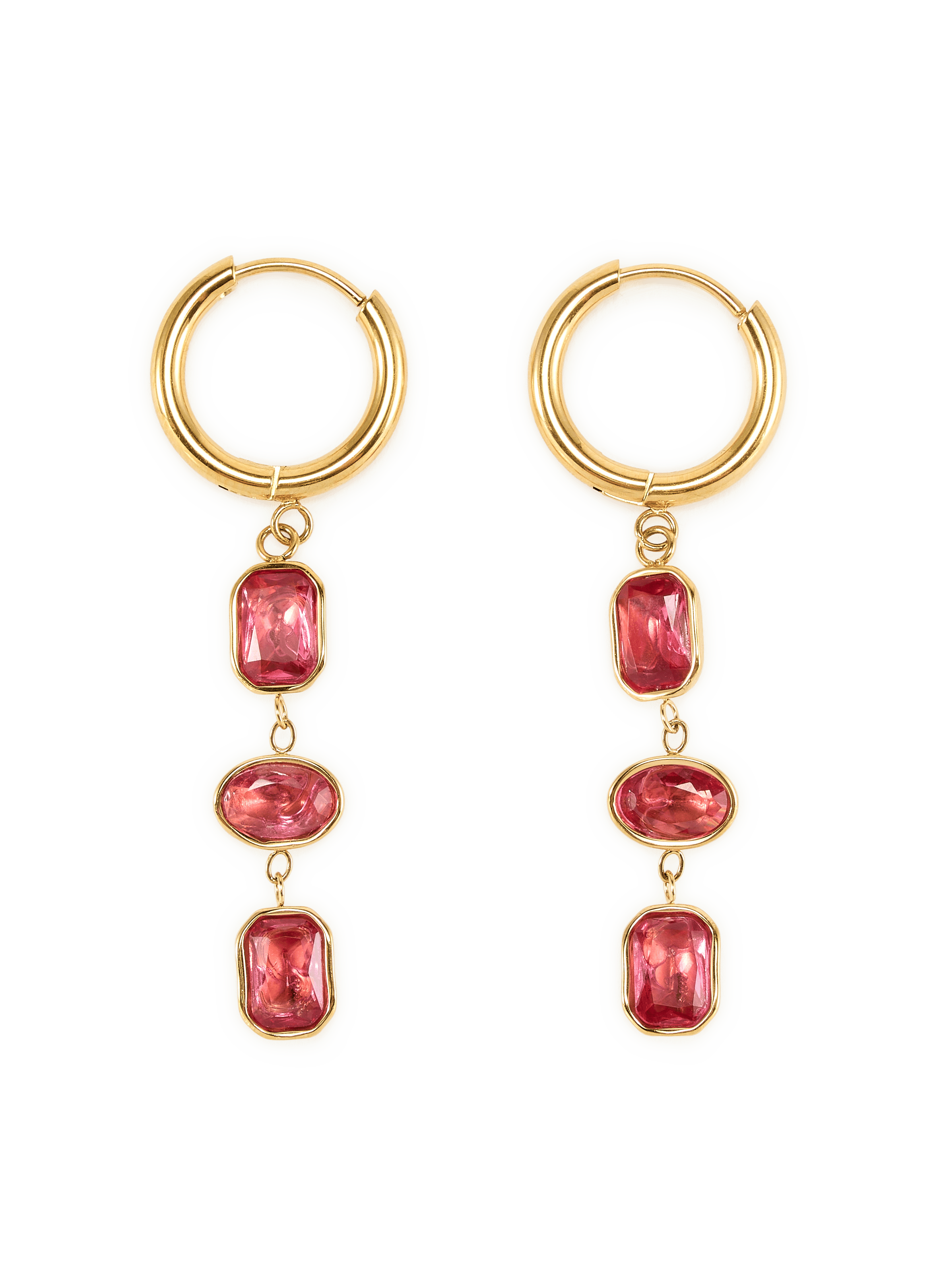 Pendant earrings AU PRINTEMPS PARIS Golden