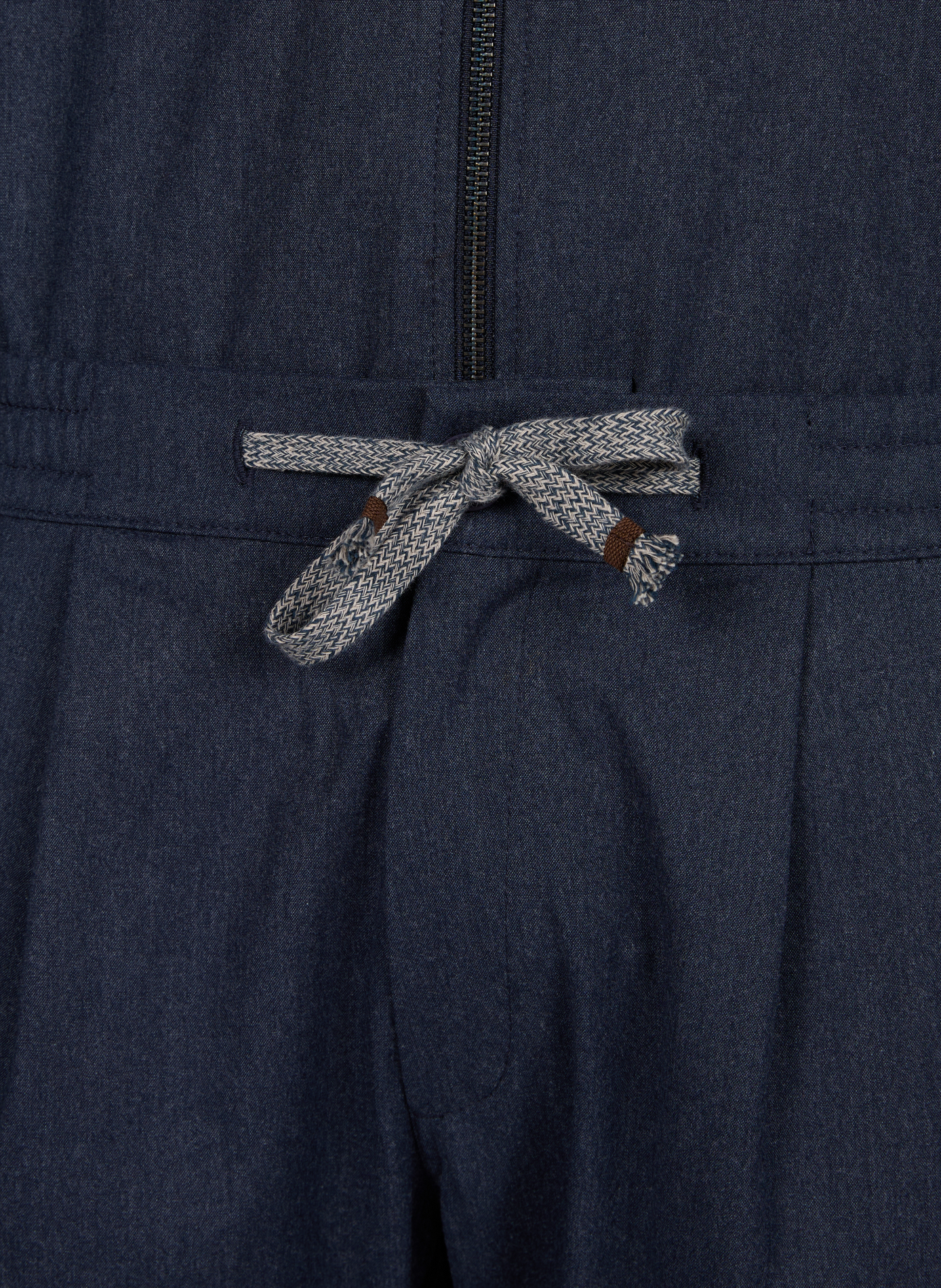 Straight pants by Thomas Lipari with drawstrings 1789 CALA Blue