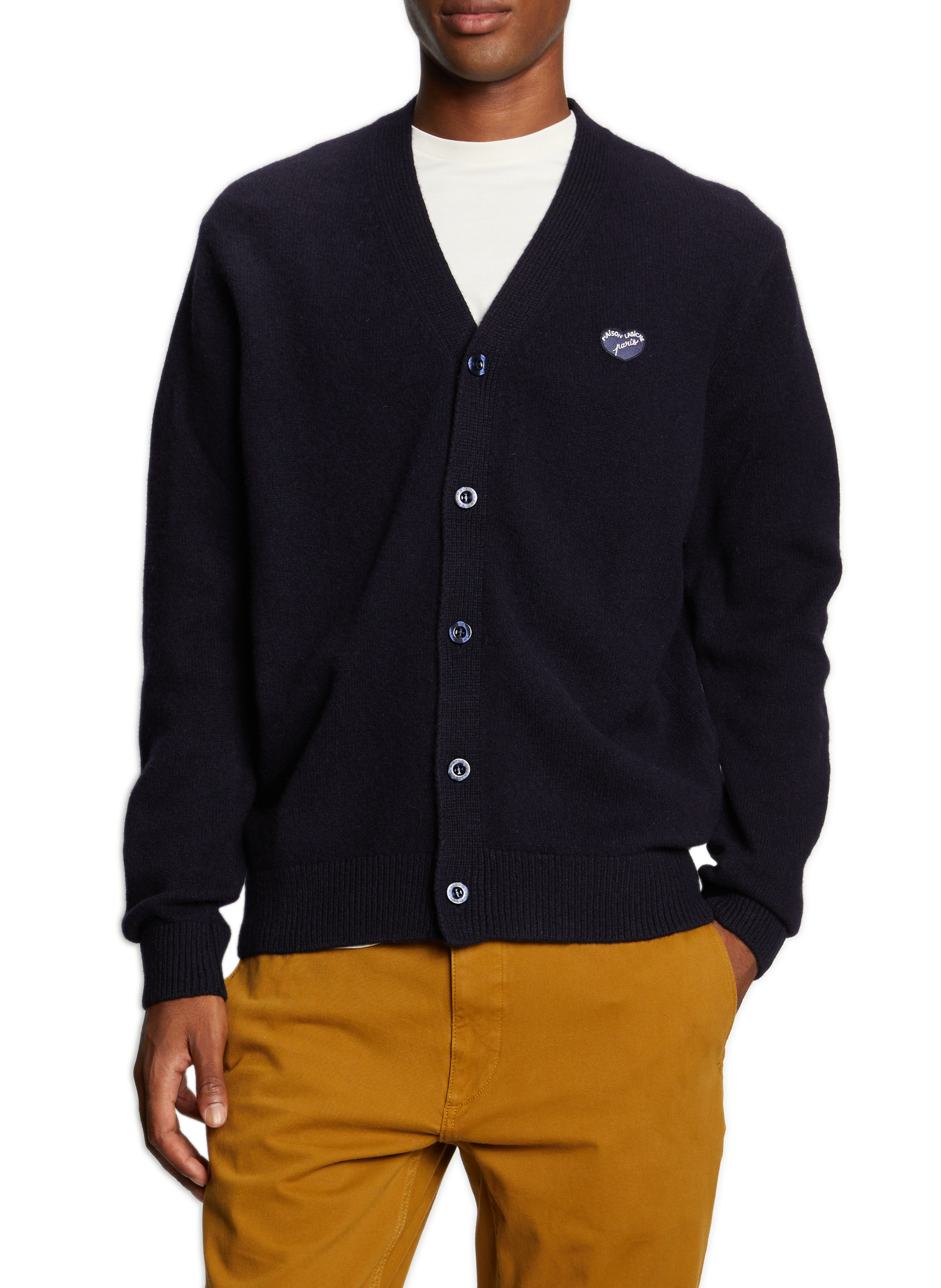 Woll-Cardigan MAISON LABICHE Blau