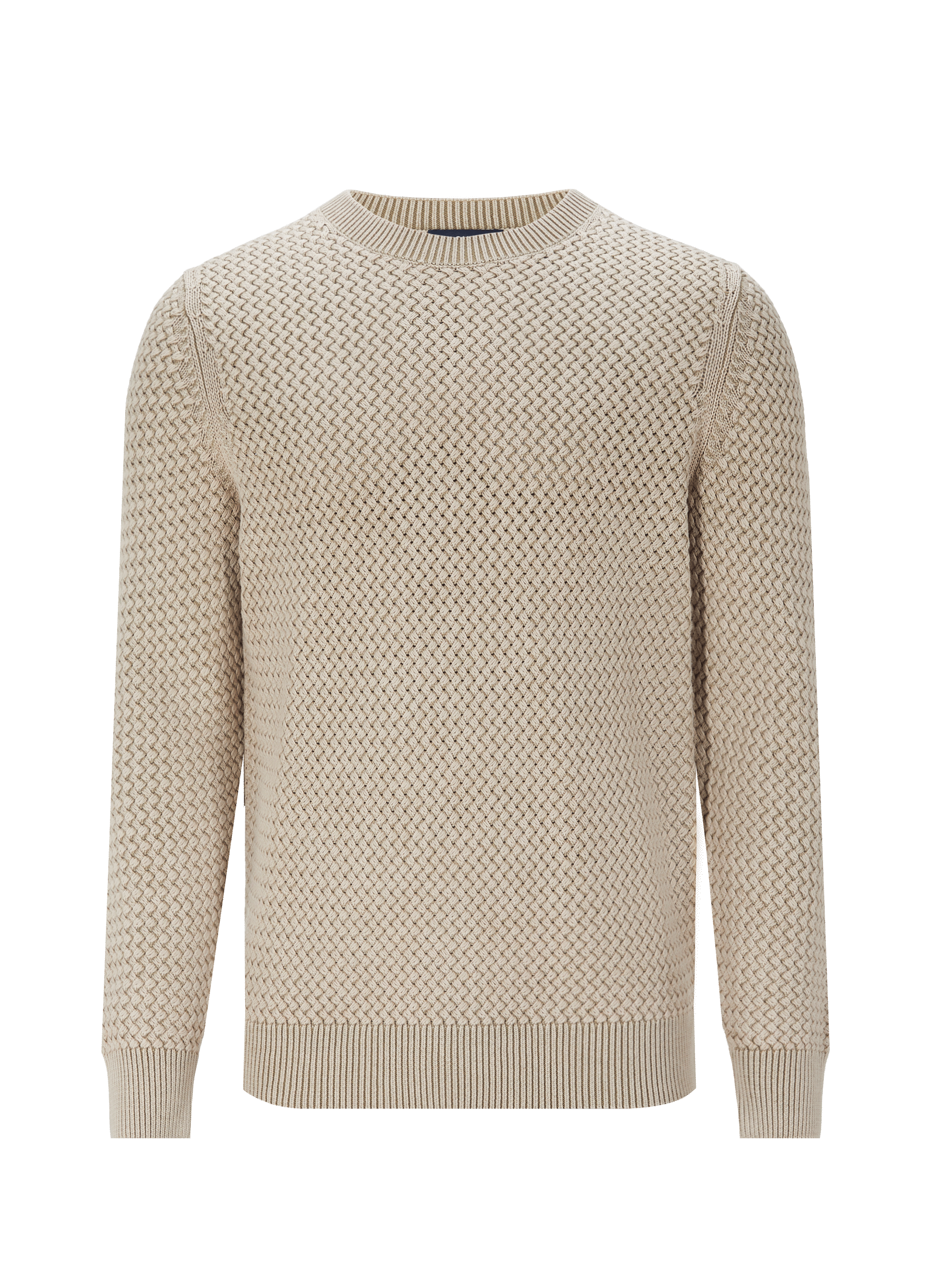 Pull en maille torsadée