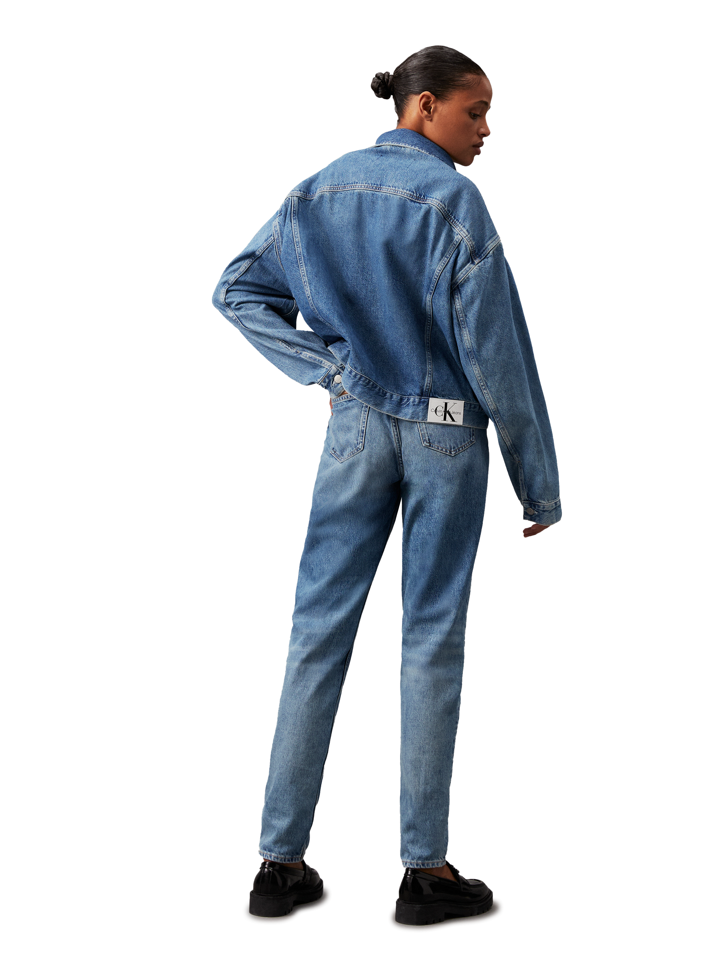 D-BARCY JACKET CALVIN KLEIN White