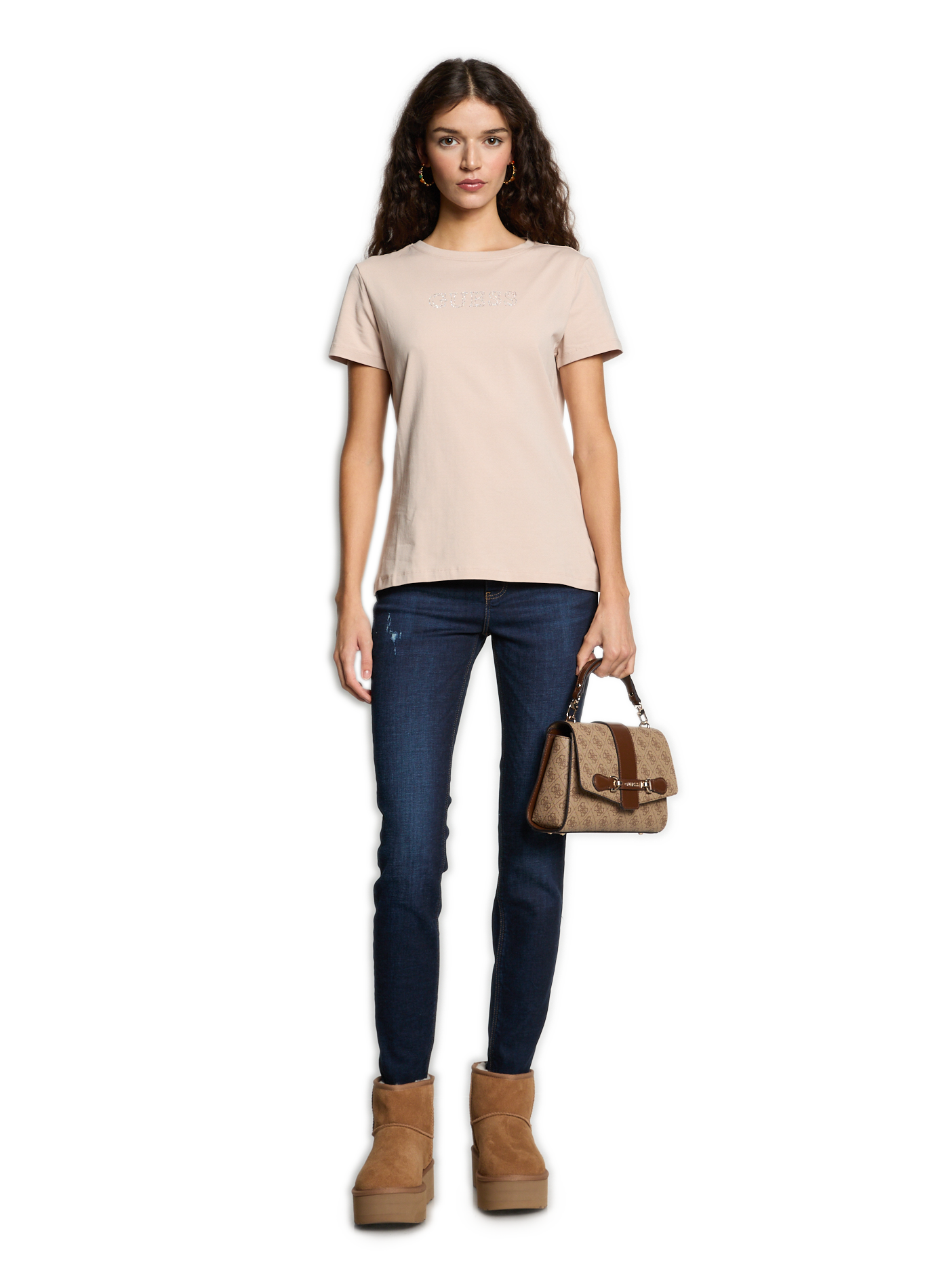 Platform ankle boots UGG Brown