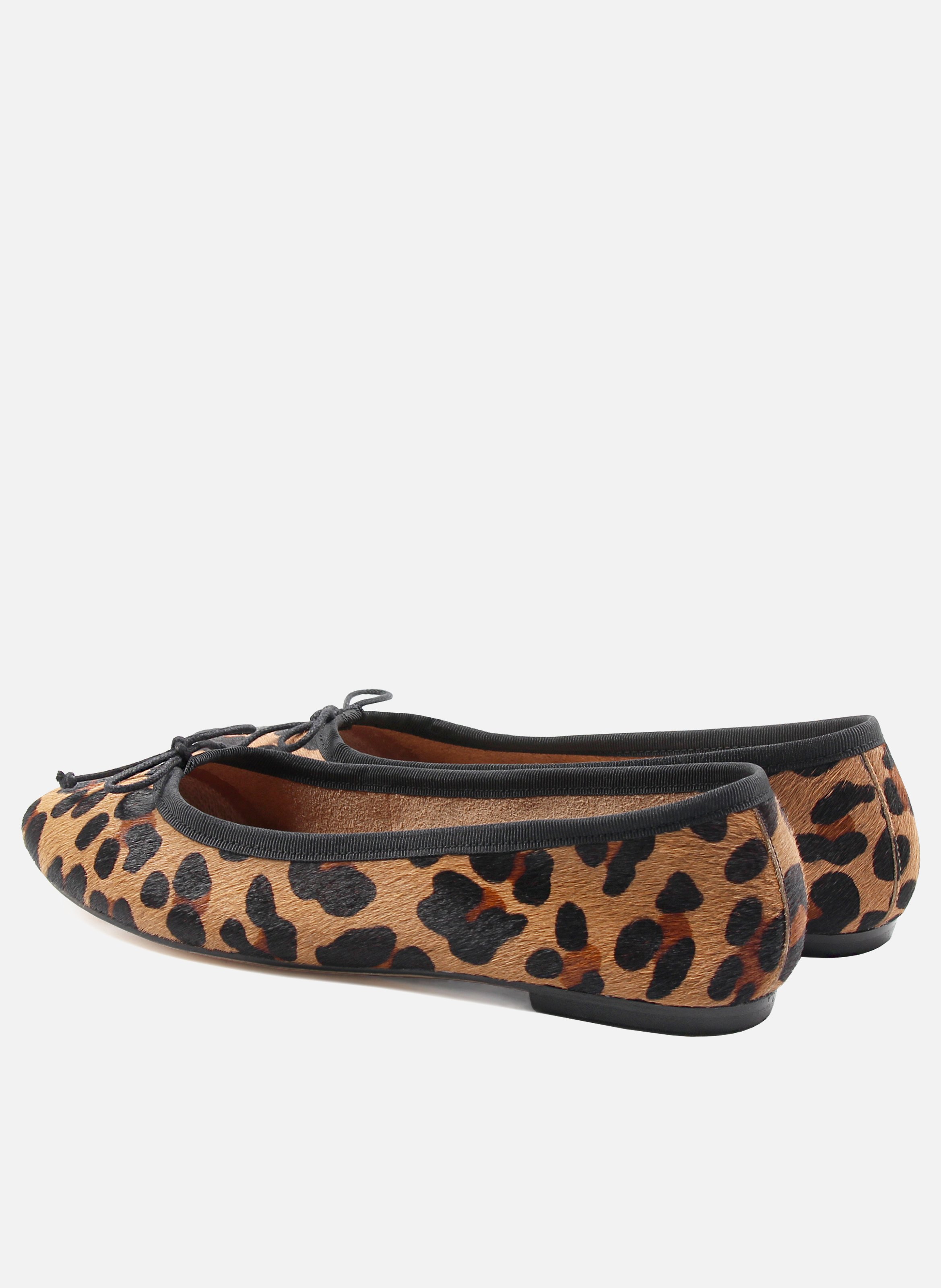 Ballerines classiques cuir pony JULES & JENN Multicolore