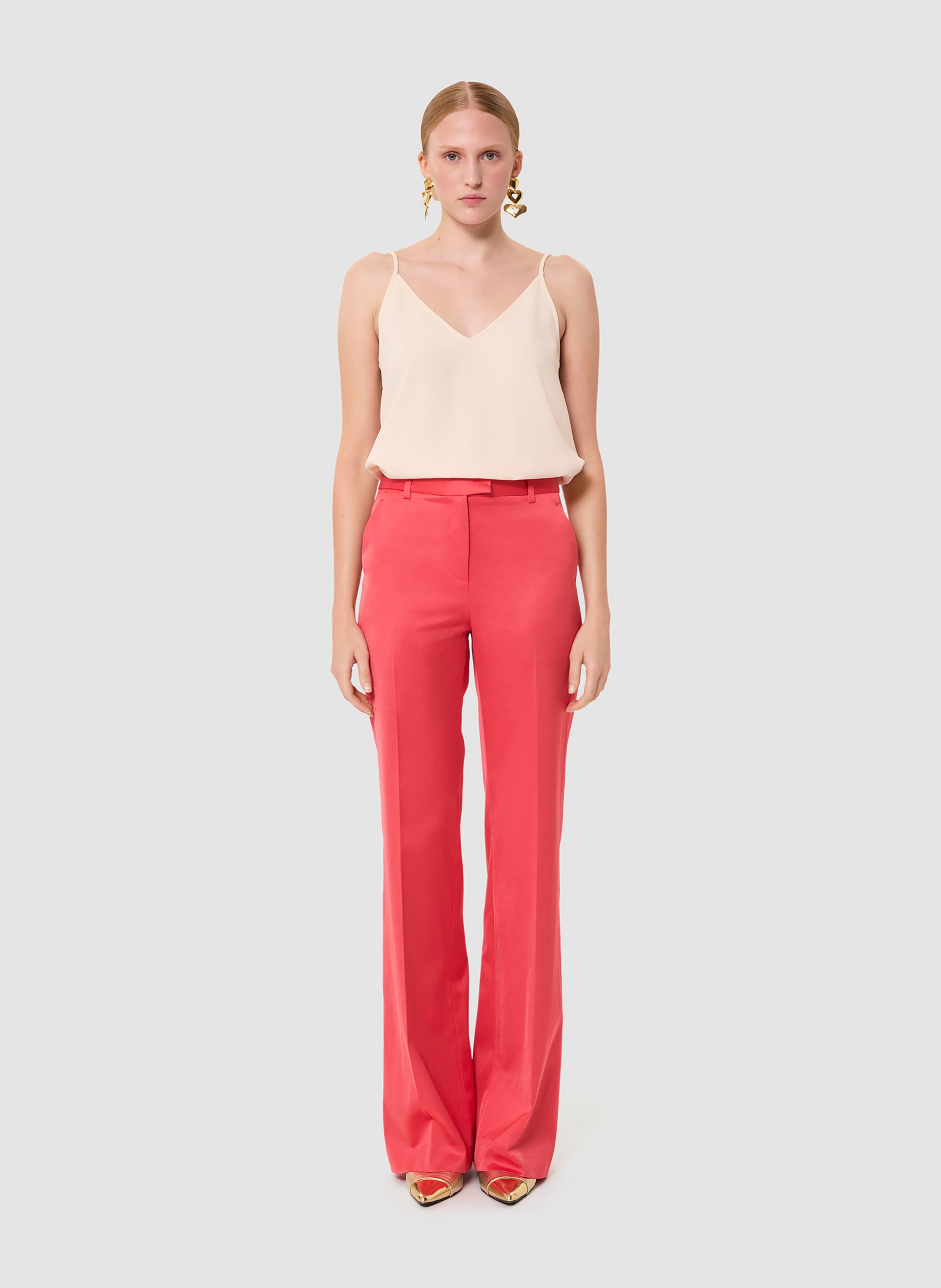 Pantalon pitt TARA JARMON Rouge