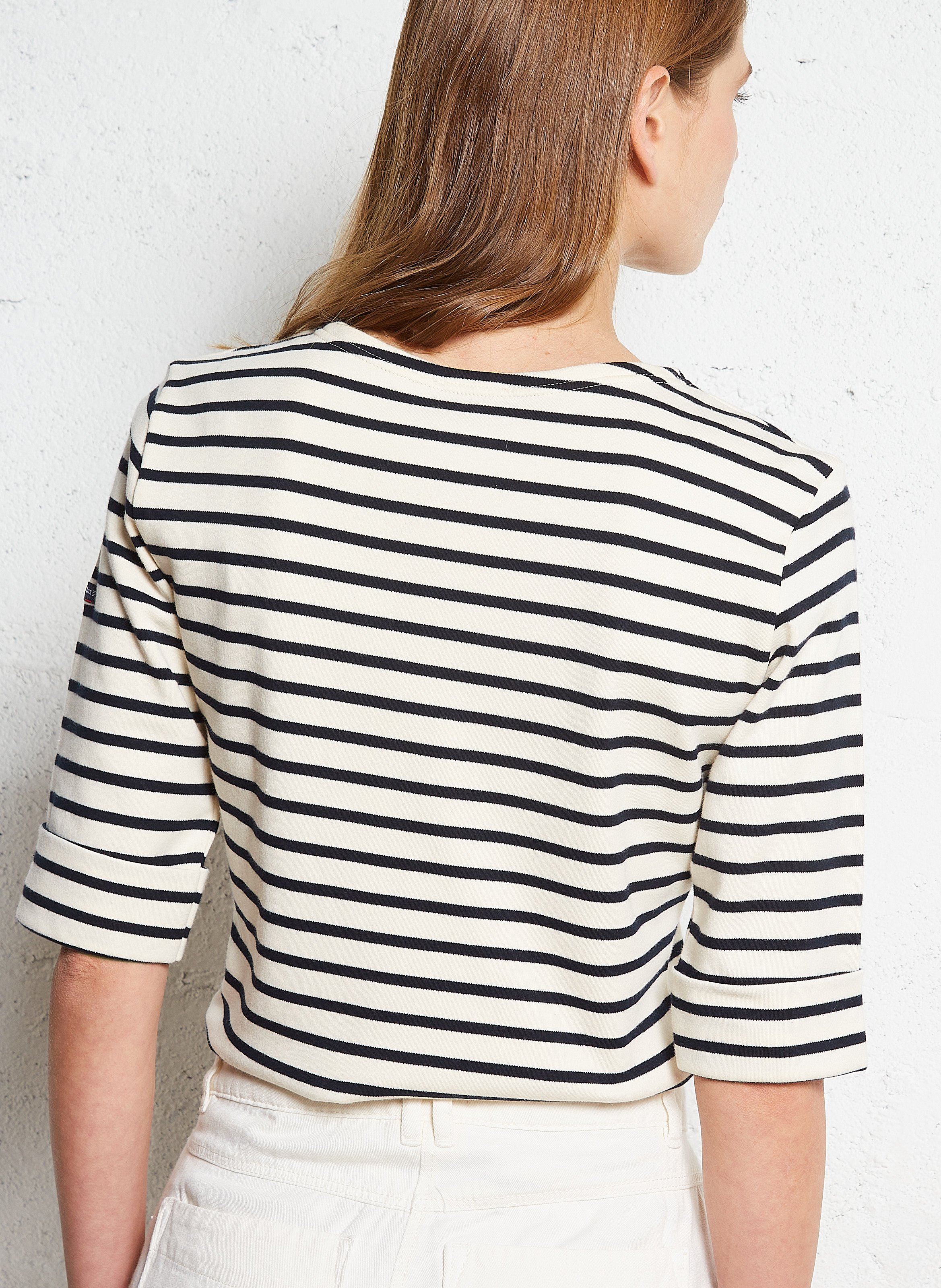 Marinière col bateau en coton épais cancale ARMOR-LUX Multicolore