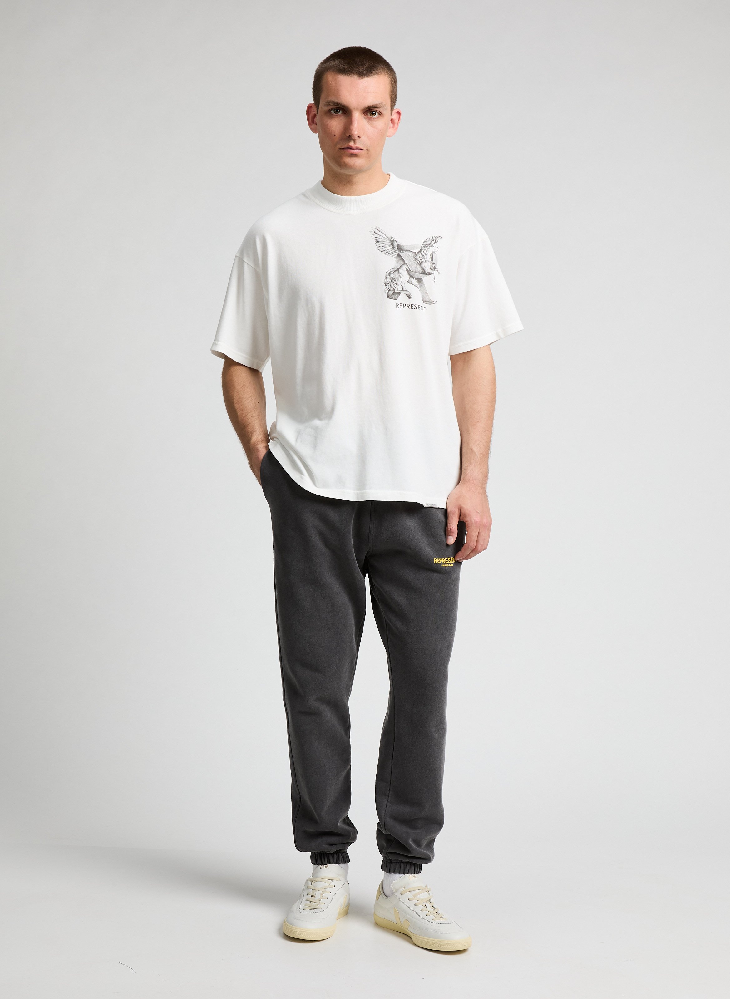 Printed T-shirt White