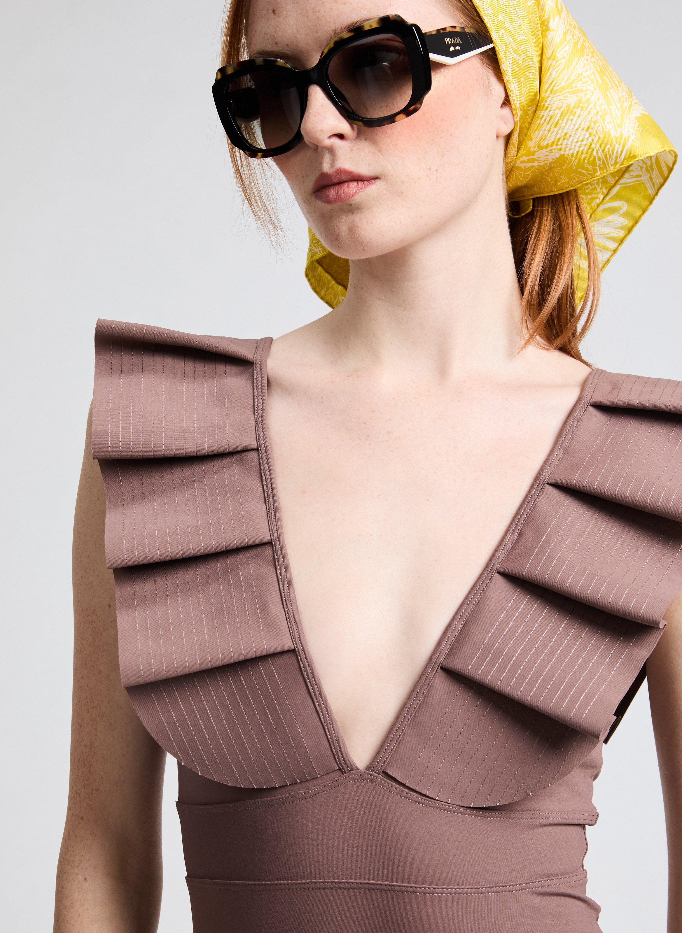 Bella leather handbag MAIO PARIS Brown