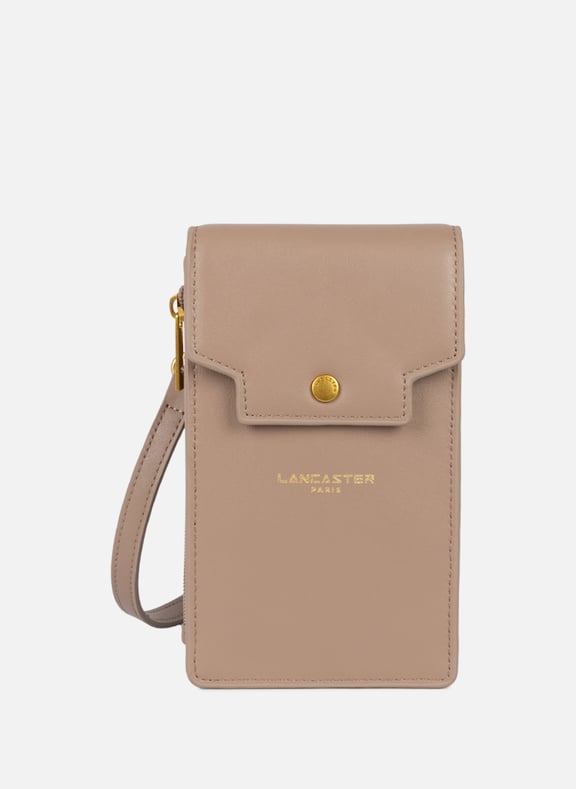 Pochette smartphone - donna grace Gris by LANCASTER LANCASTER Pochette smartphone - donna grace Gris