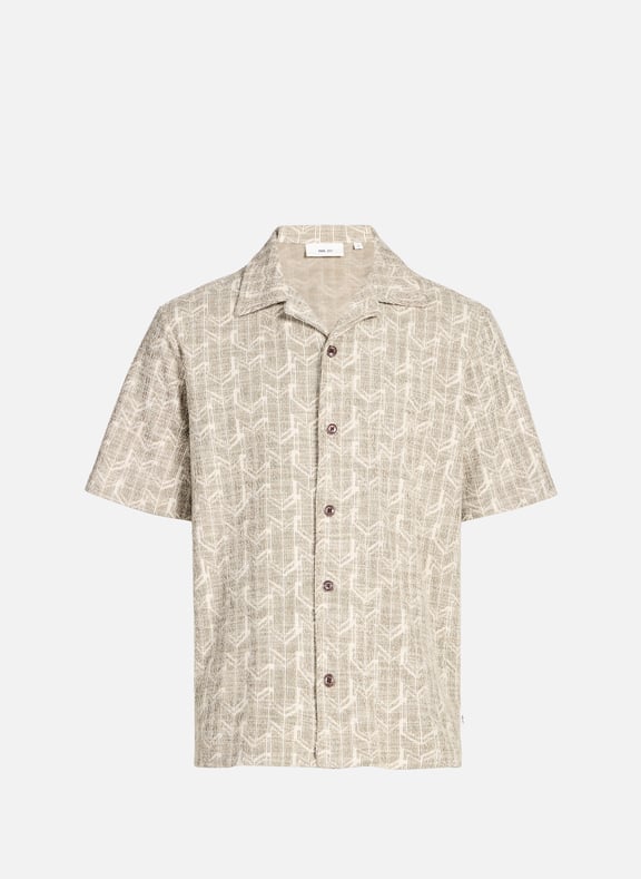 Chemise texturée Beige by NN.07 NN.07 Chemise texturée Beige