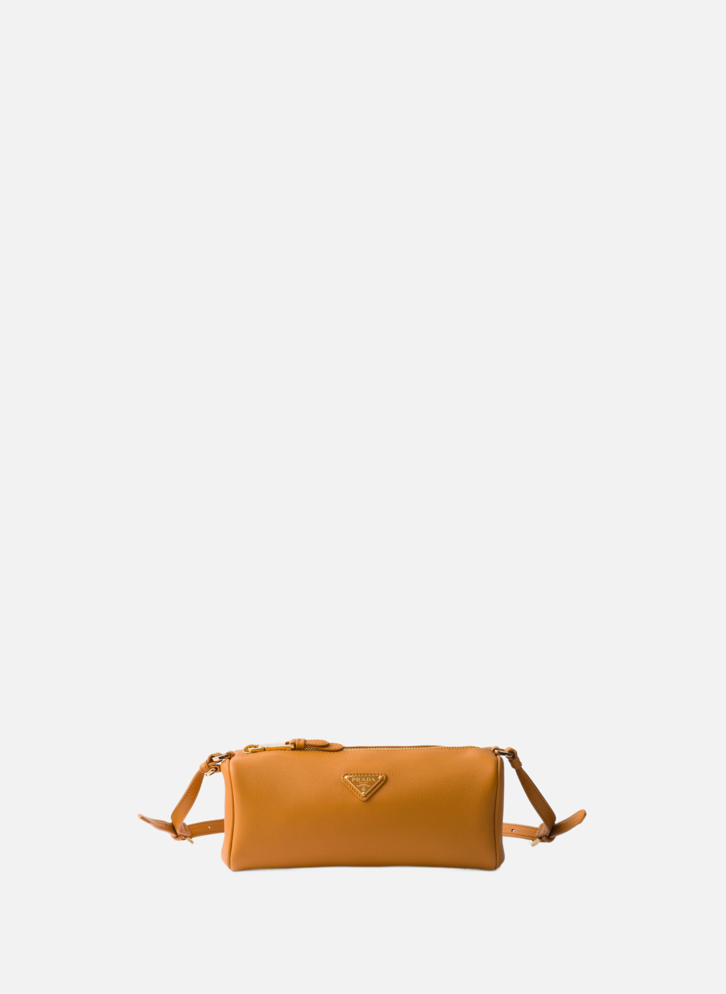 Pochette en cuir PRADA Orange