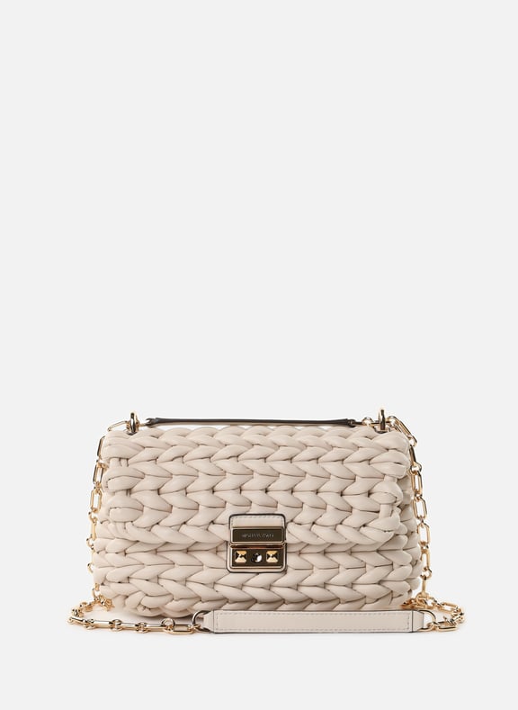 Textured leather handbag White by MICHAEL KORS MICHAEL KORS Textured leather handbag White