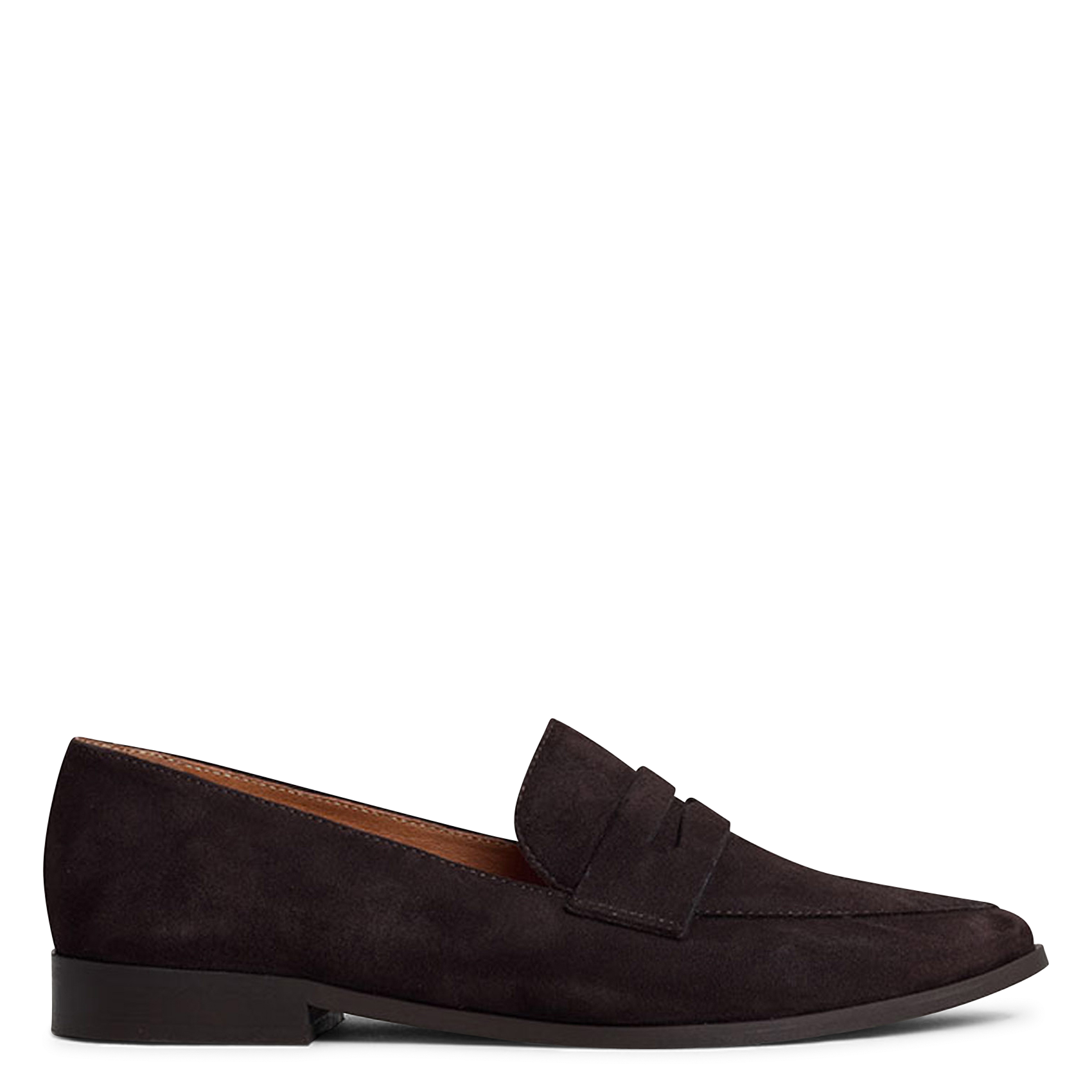 Mocassins en cuir velours amida JONAK Marron