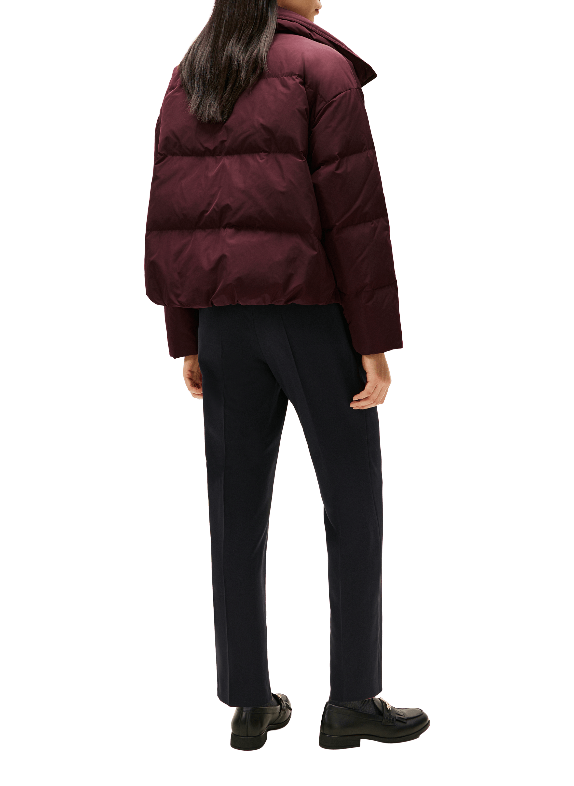 Quilted high-neck jacket TOMMY HILFIGER Red