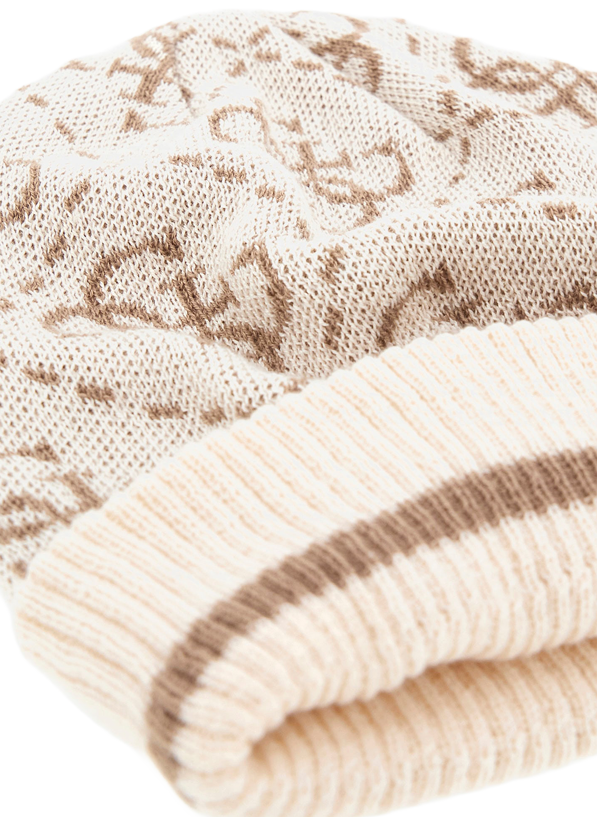 Bonnet à imprimé GUESS Gris