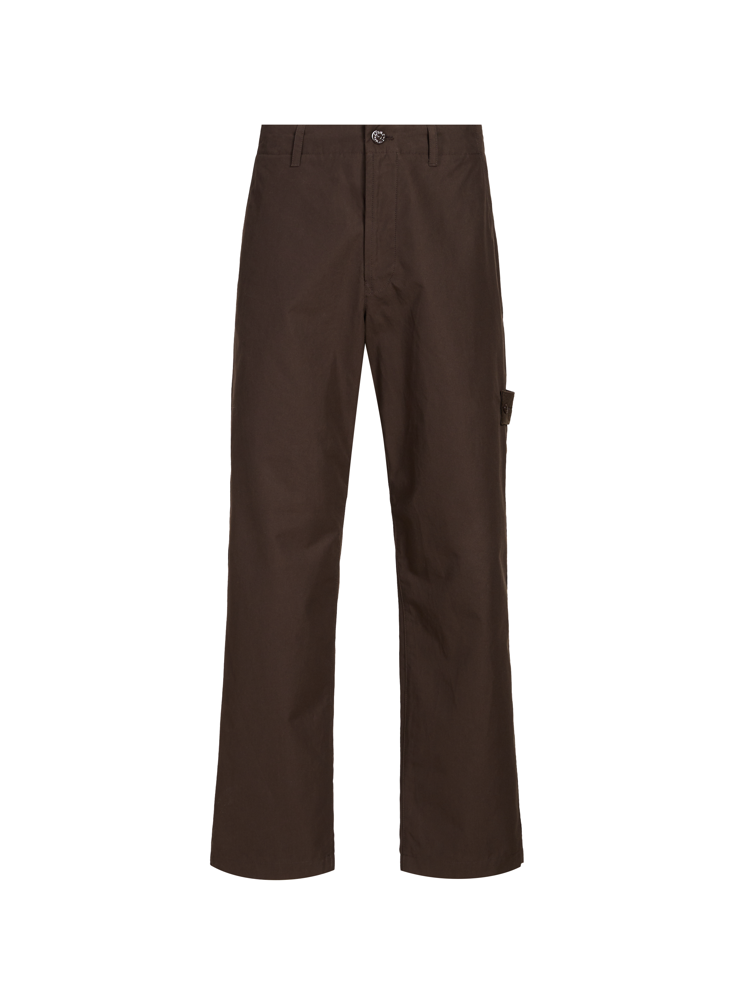 STONE ISLAND Pantalon ample en coton - Collection Ghost Marron