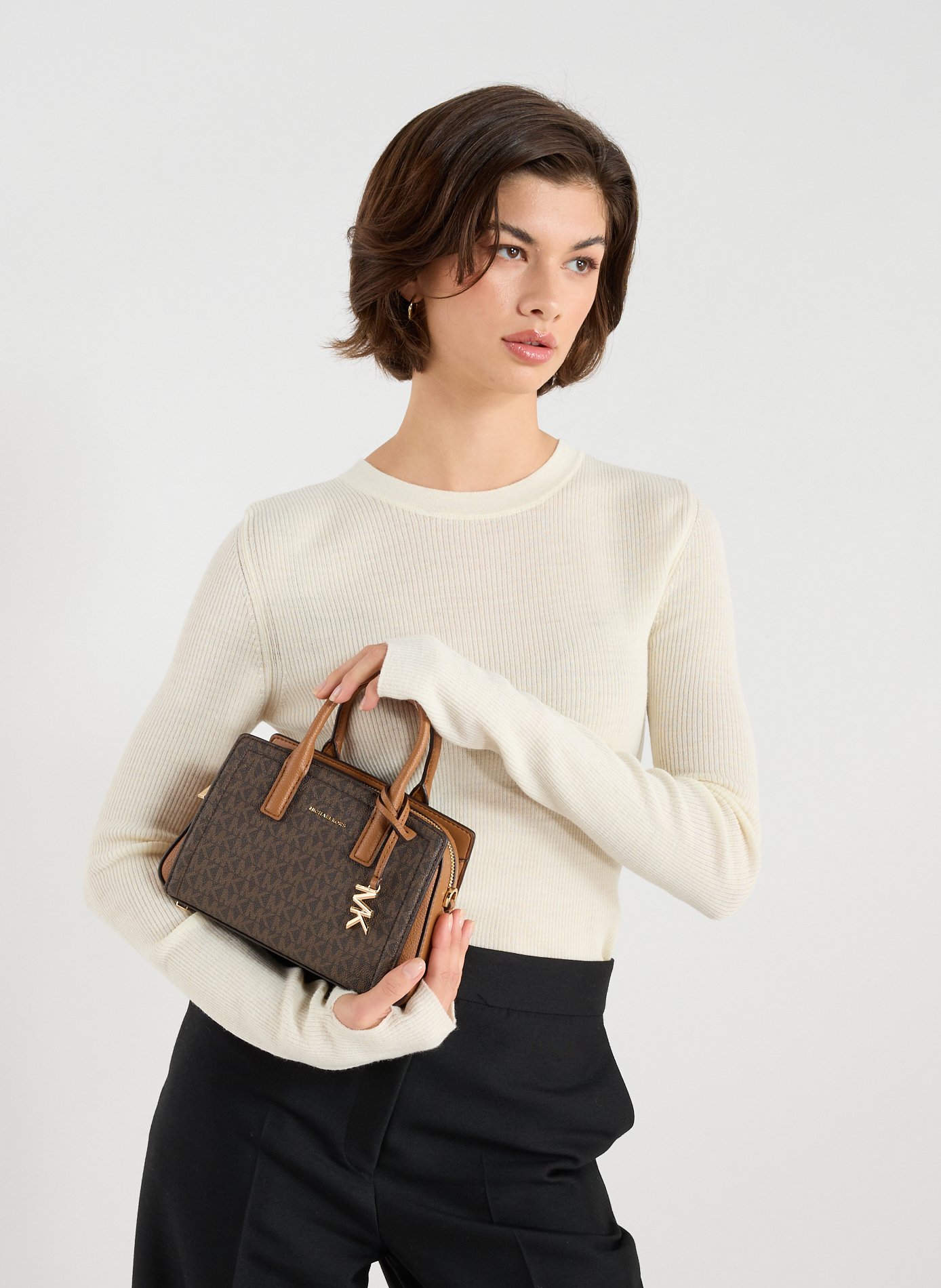 Sac à main imprimé monogramme MICHAEL KORS Multicolore