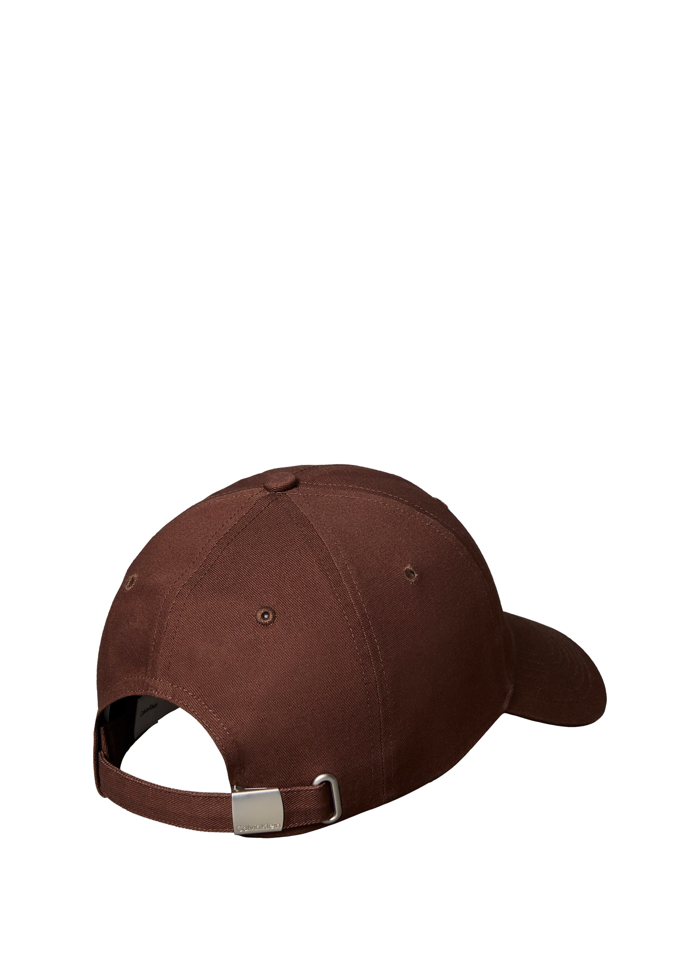 Adjustable cotton cap CALVIN KLEIN Brown