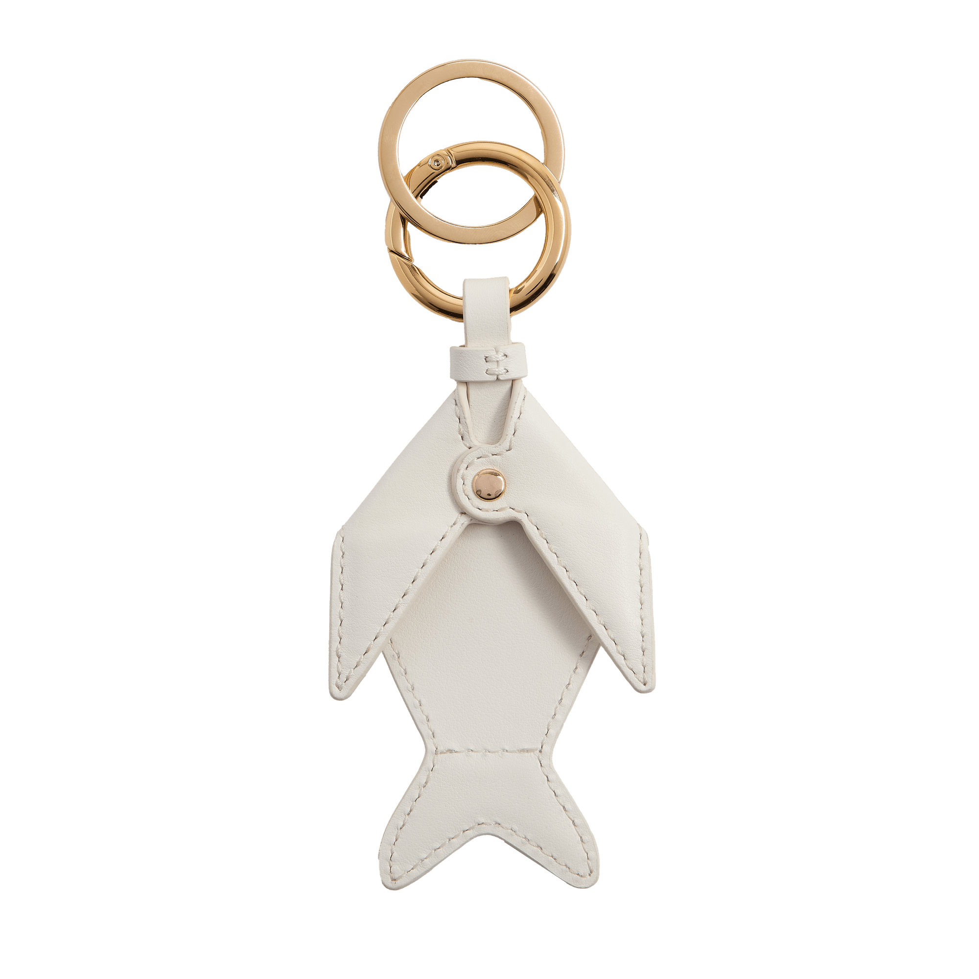 Key holder lancel beach capsule by lancel in leather LANCEL White