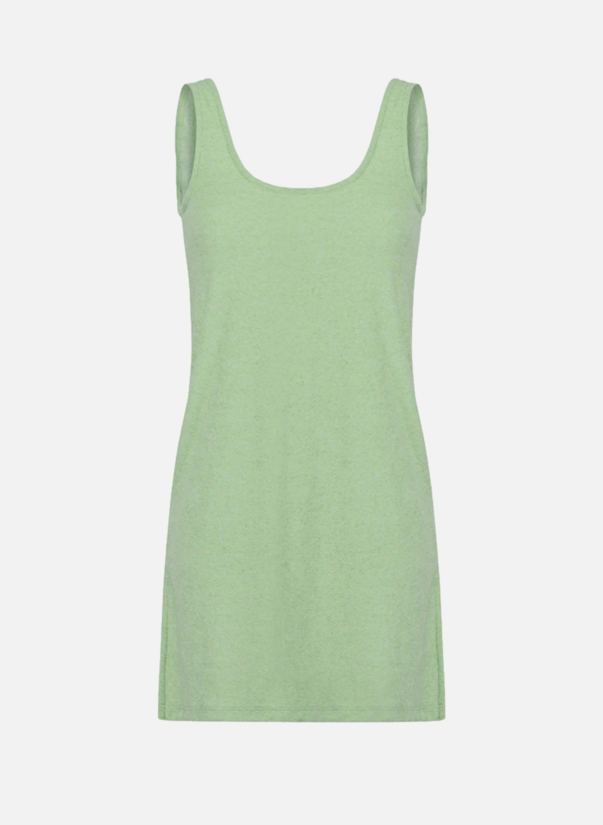 Robe vert amande en éponge GILI'S Vert