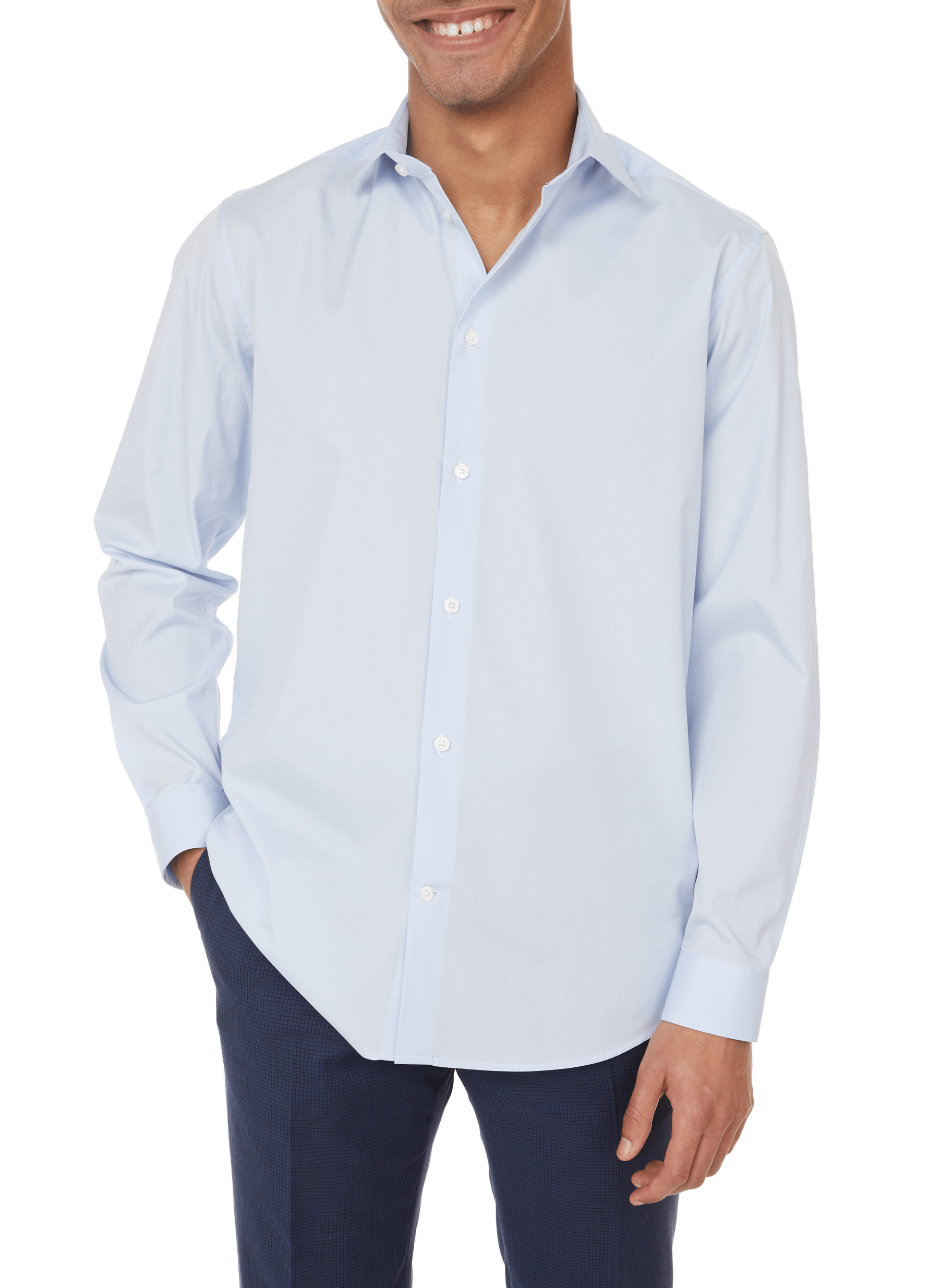 Cotton shirt AU PRINTEMPS PARIS Blue