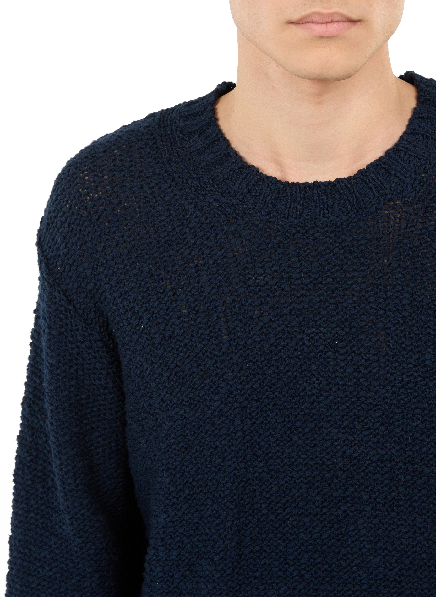 Cotton Fazy Sweater SAISON 1865 Blue
