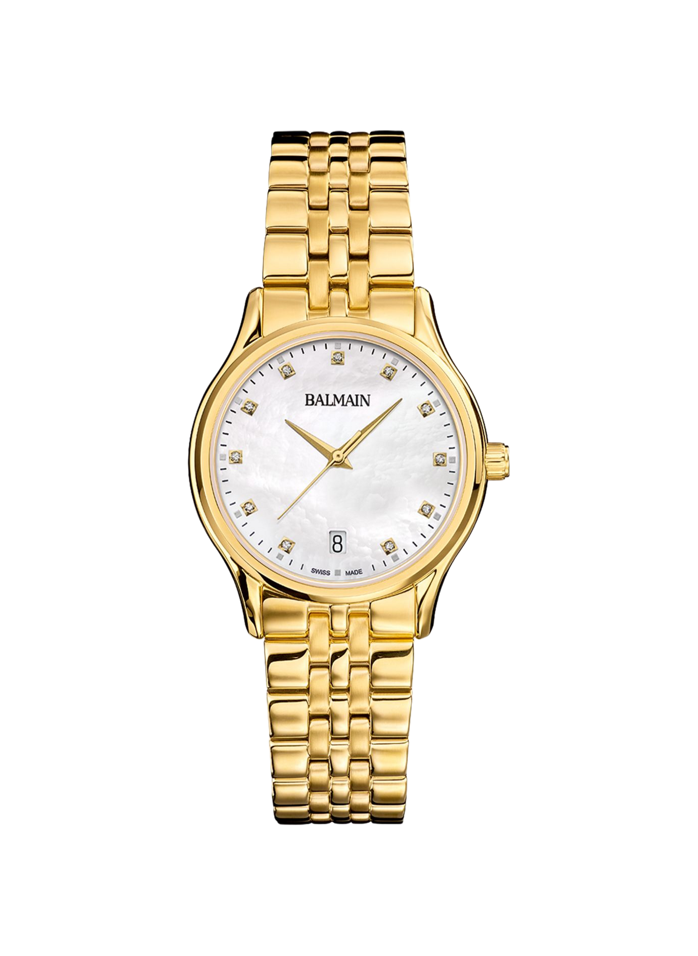 Montre quartz Beleganza en acier inoxydable BALMAIN WATCHES Doré
