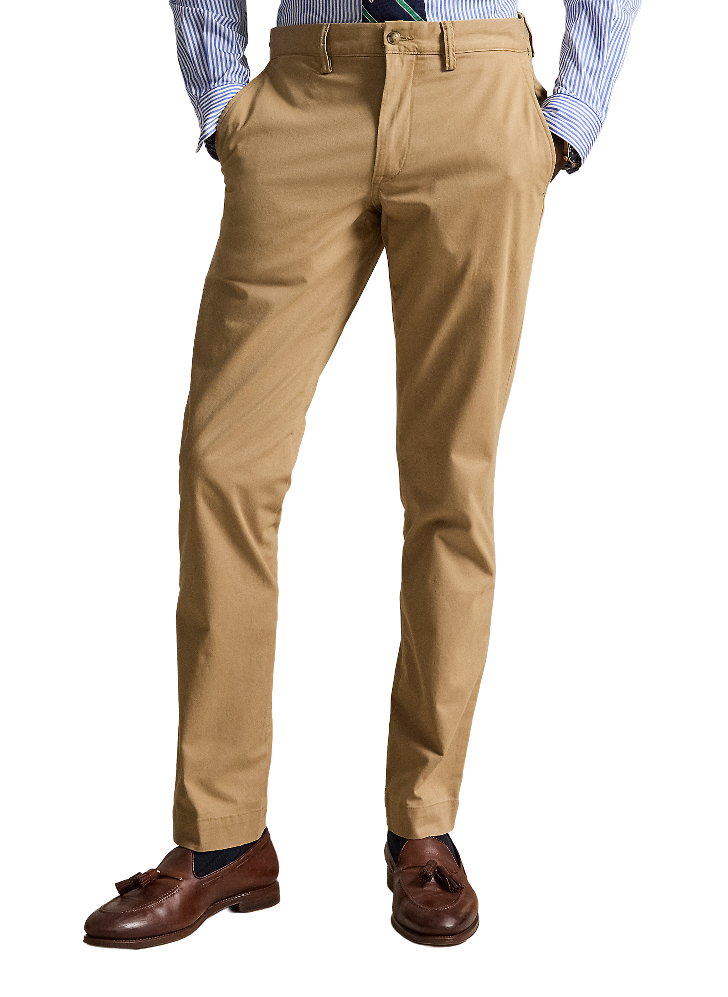 Cotton chino trousers POLO RALPH LAUREN Beige