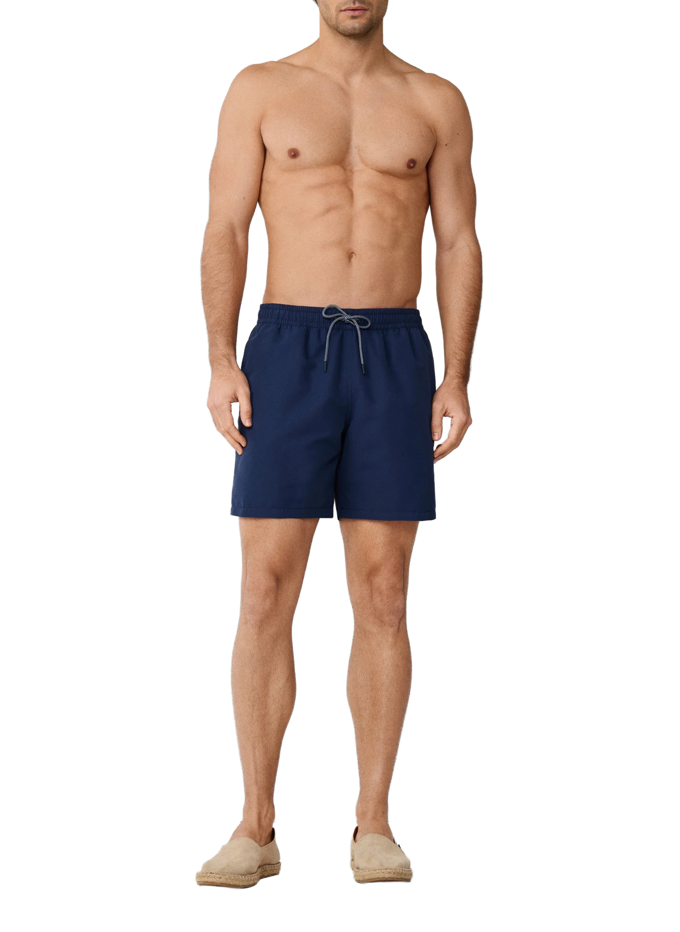 Short de bain uni HACKETT Bleu