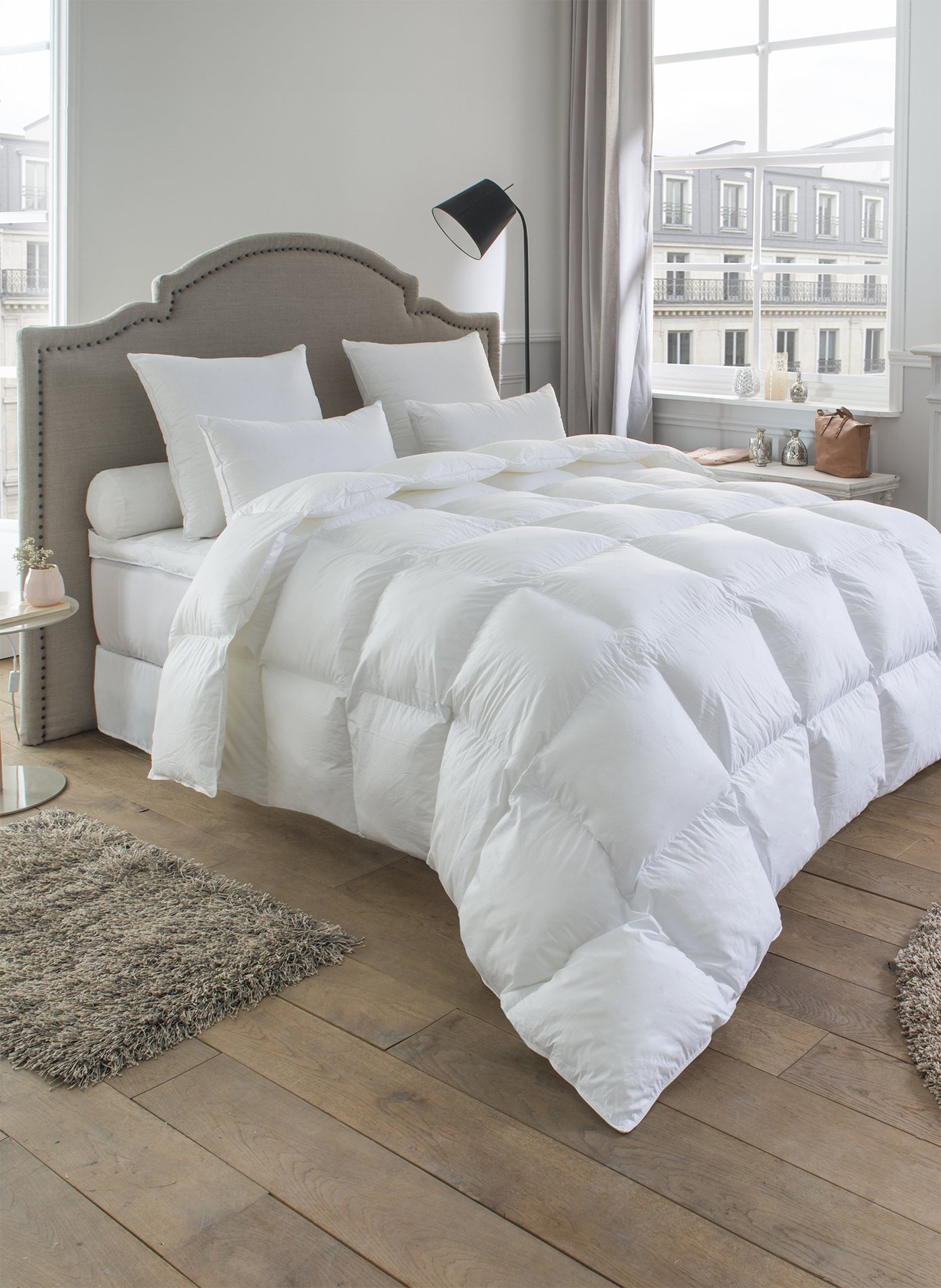 Couette népal light - 80% duvet canard - legere DROUAULT Blanc