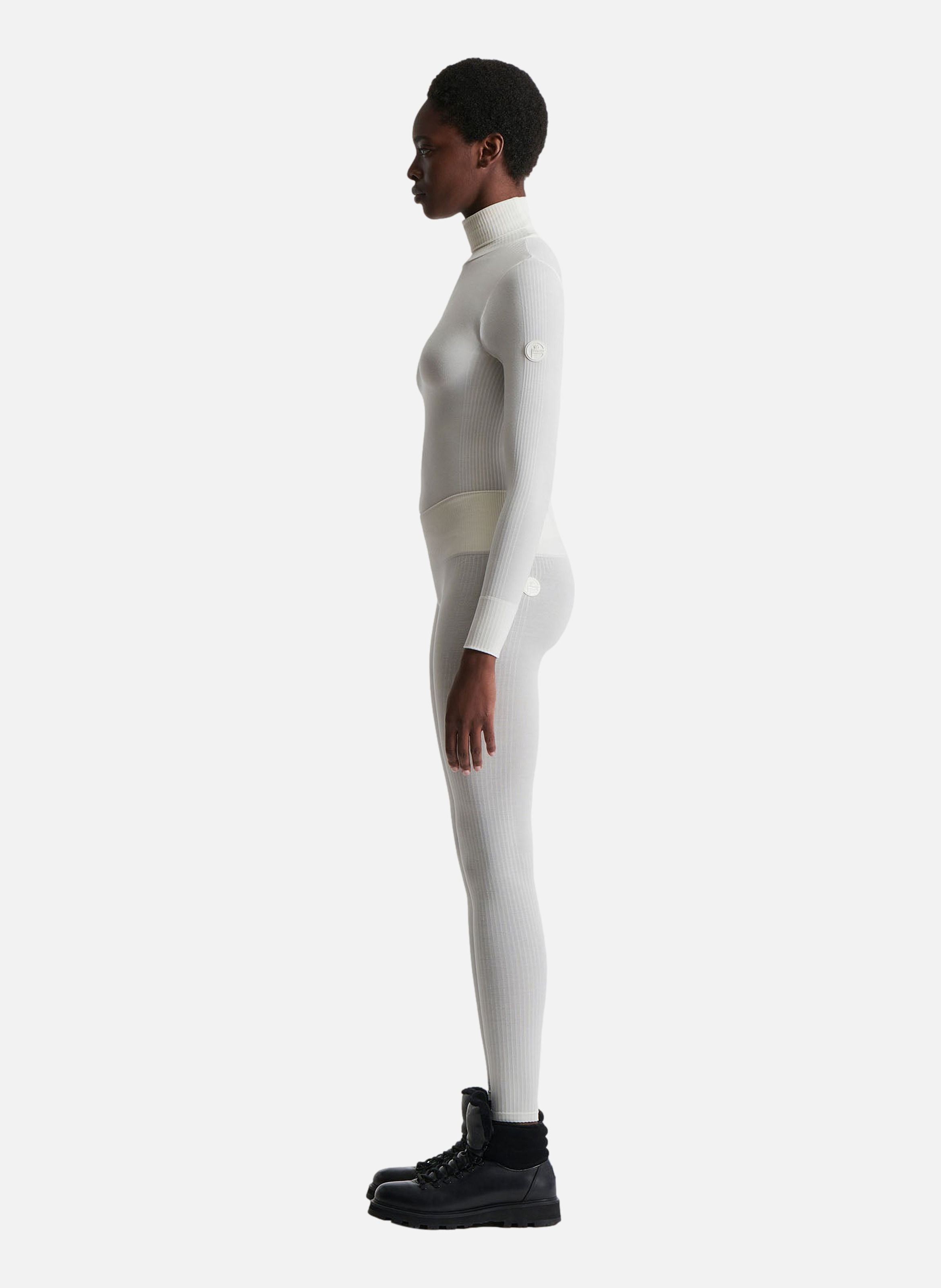 Legging alliance coupe très ajustée FUSALP Blanc