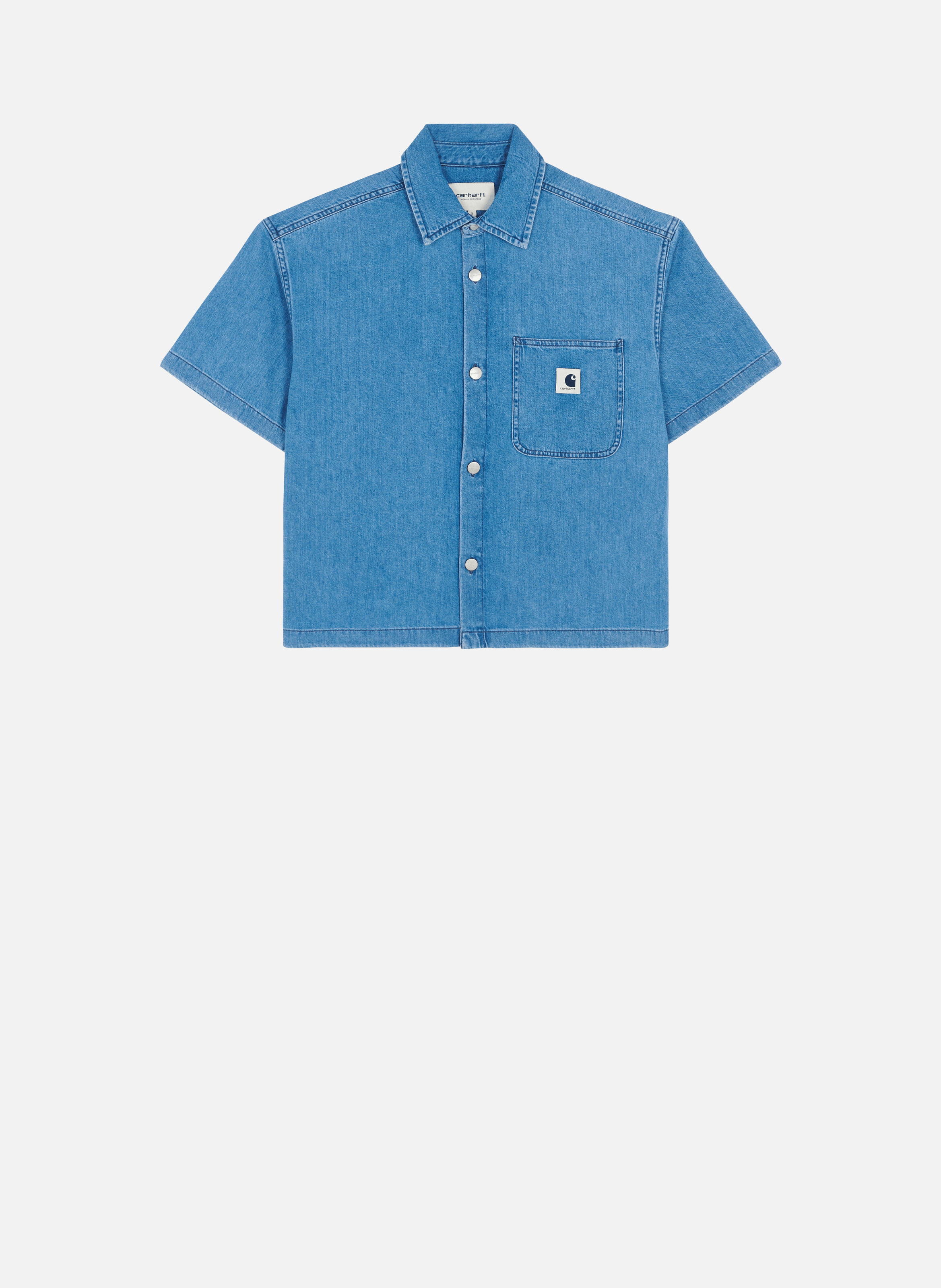 Chemise w' s/s lovilia shirt CARHARTT WIP Bleu