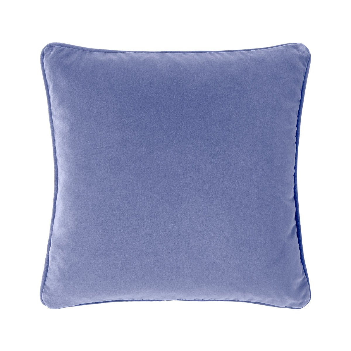 Housse de coussin en velours, divan YVES DELORME Bleu