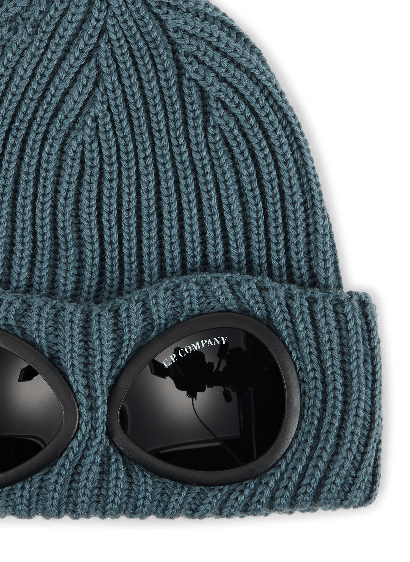Wool beanie CP COMPANY Blue