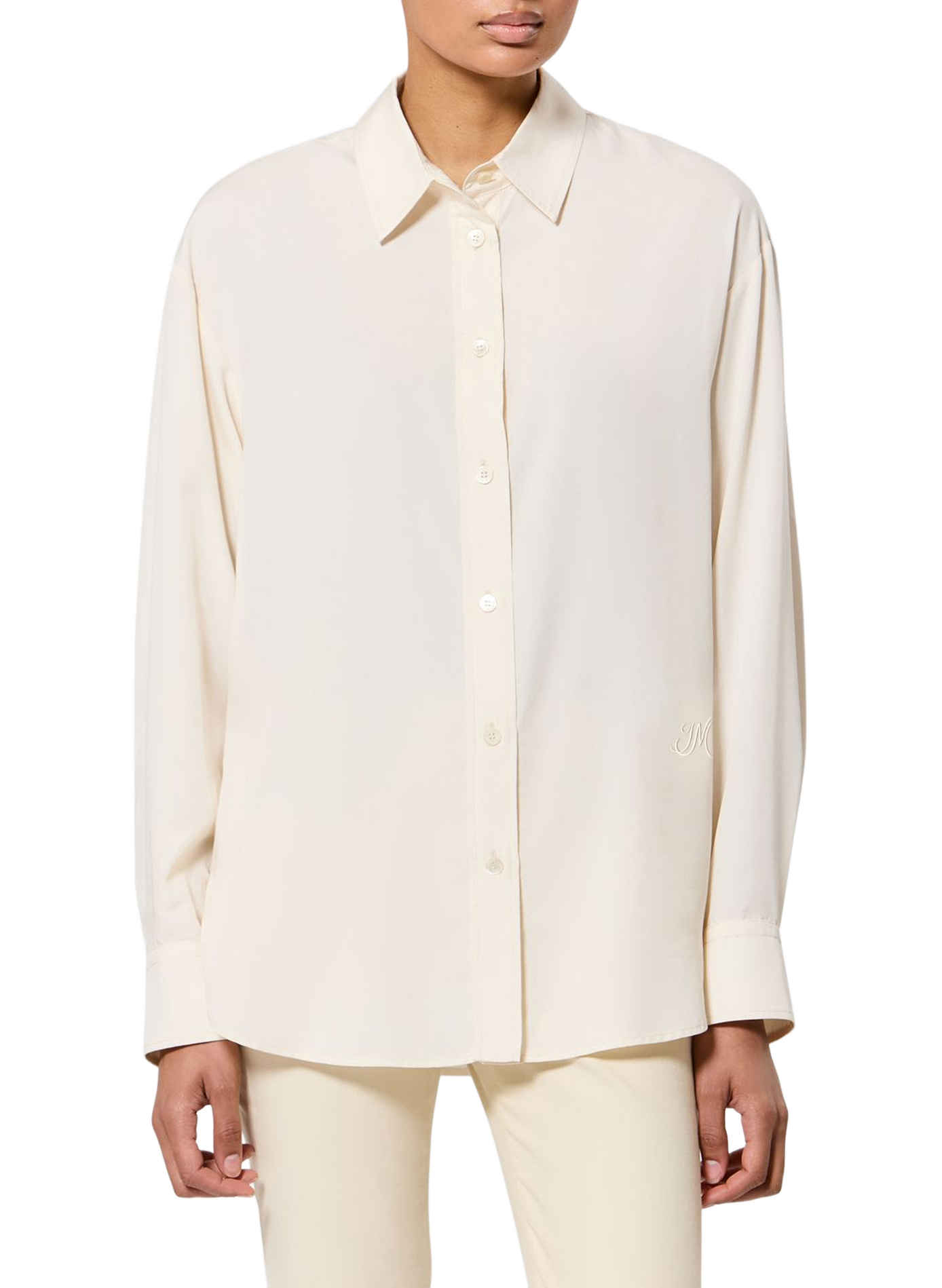 Chemise fluide Fabriza à manches longues ISABEL MARANT Blanc