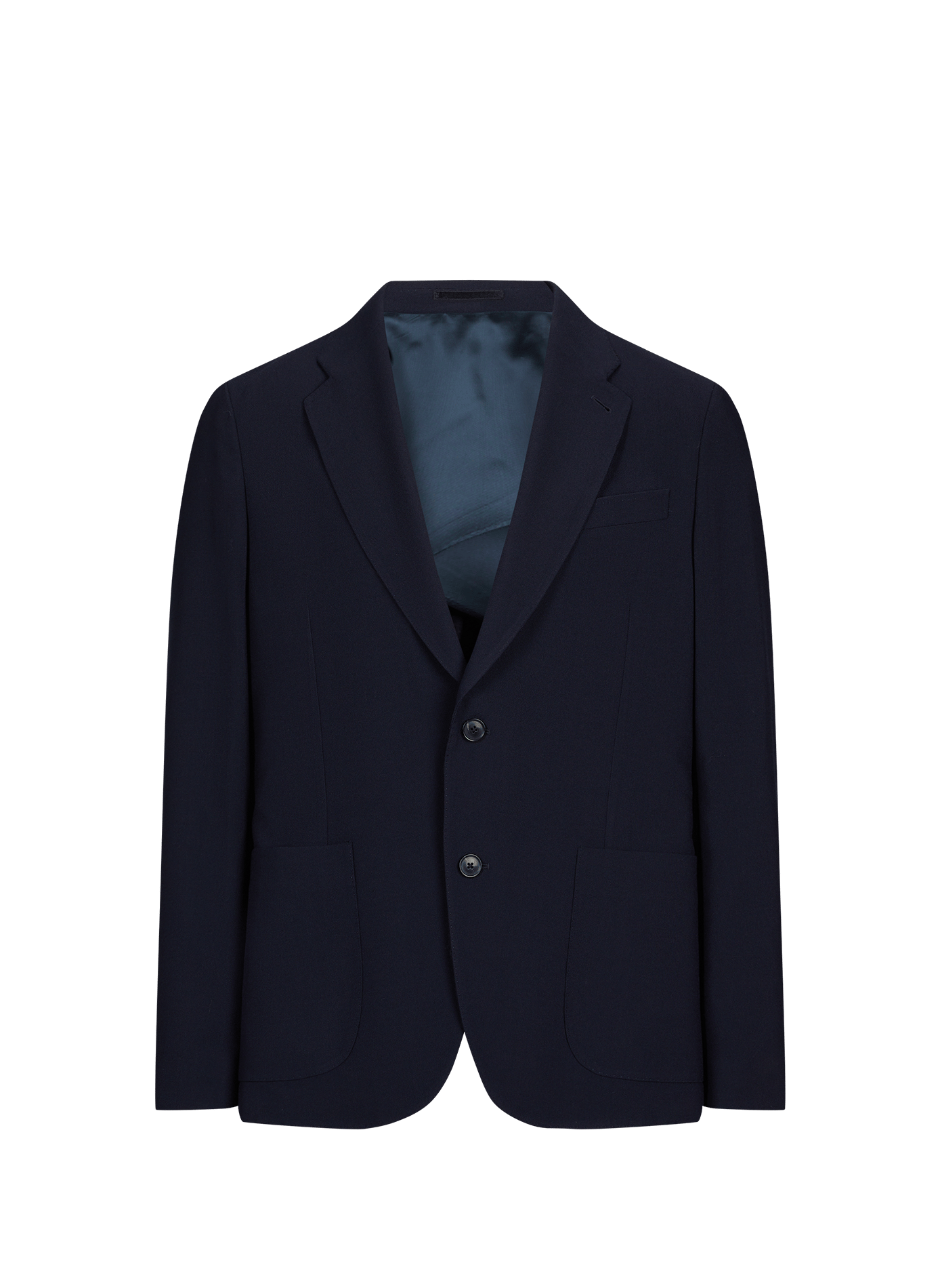Straight wool blazer PAUL SMITH Blue