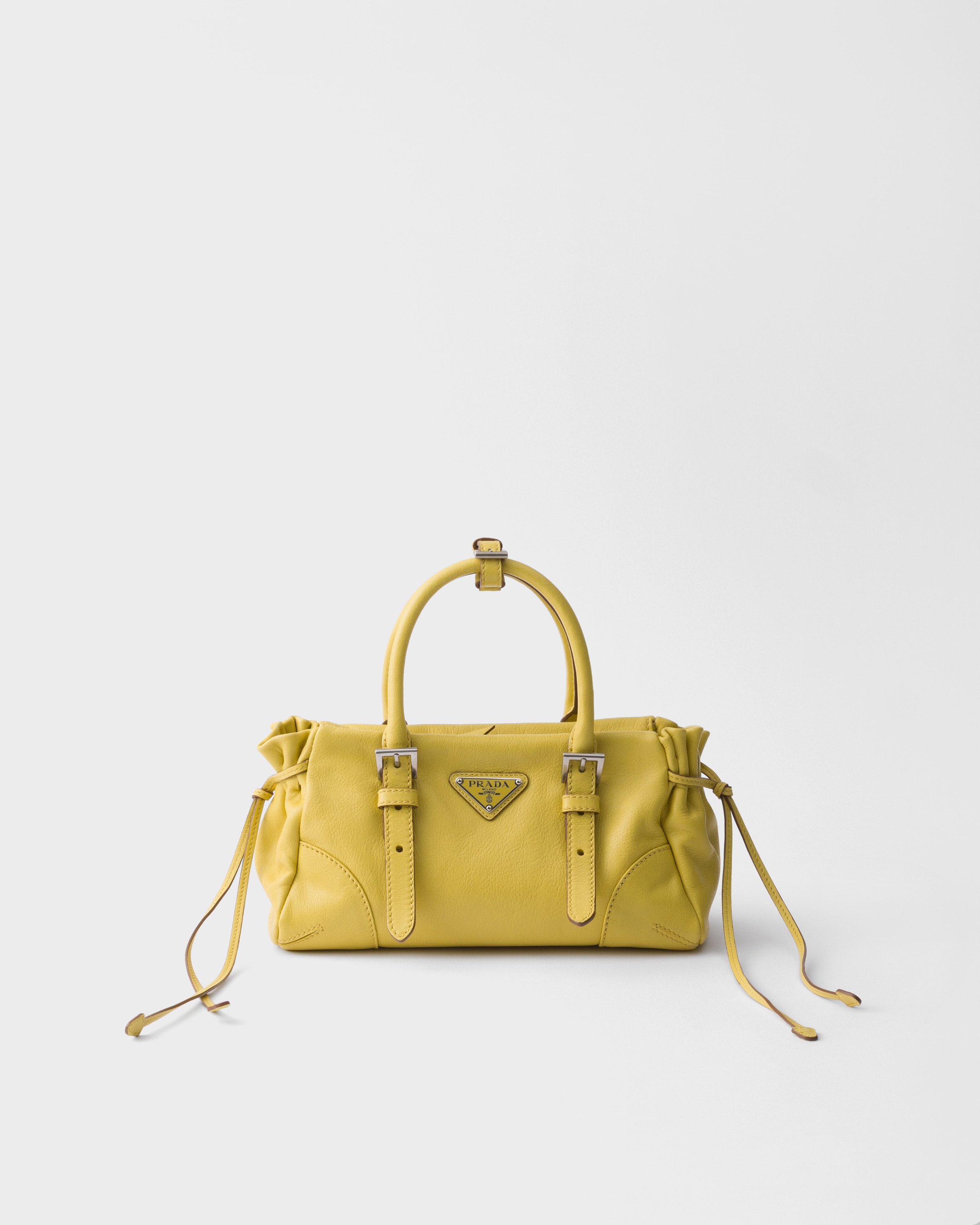 Petit sac prada karin en cuir PRADA Jaune