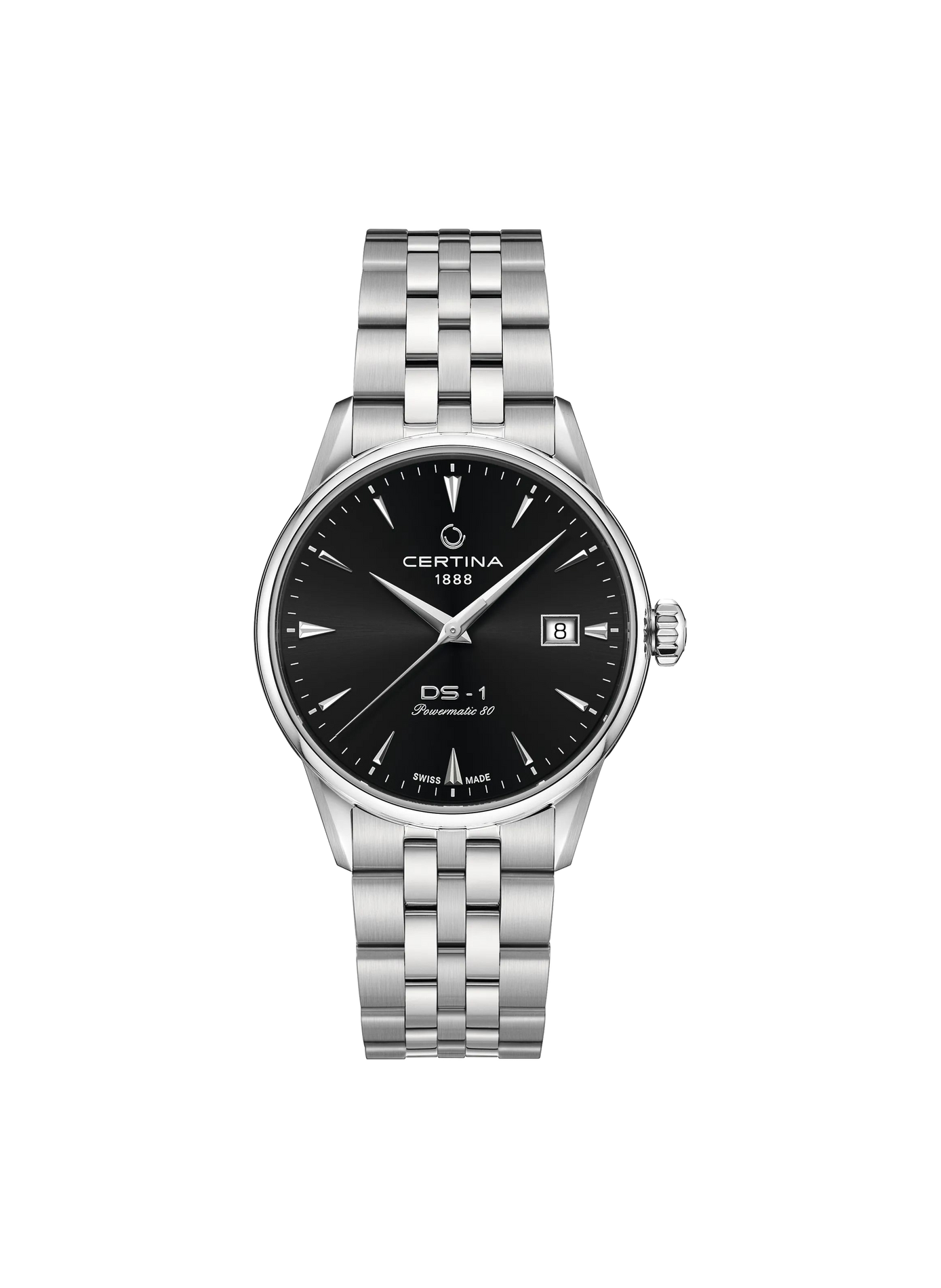 Montre automatique DS-1 en acier inoxydable CERTINA Noir