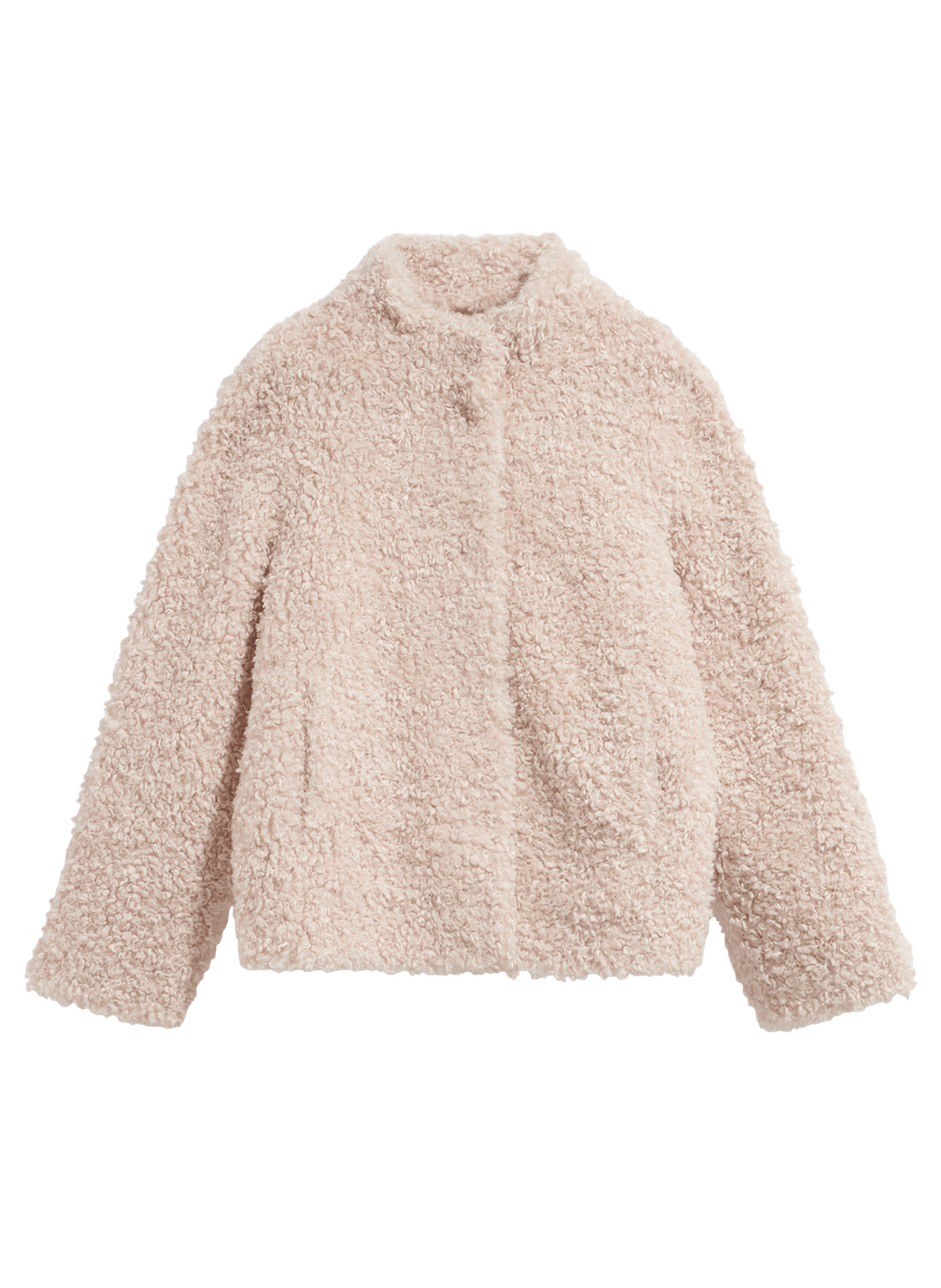 Manteau court en fausse fourrure - amil PABLO Beige