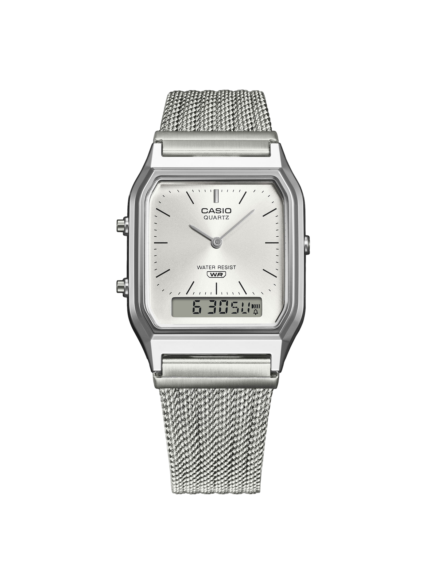 Casio Vintage stainless steel quartz watch CASIO Grey