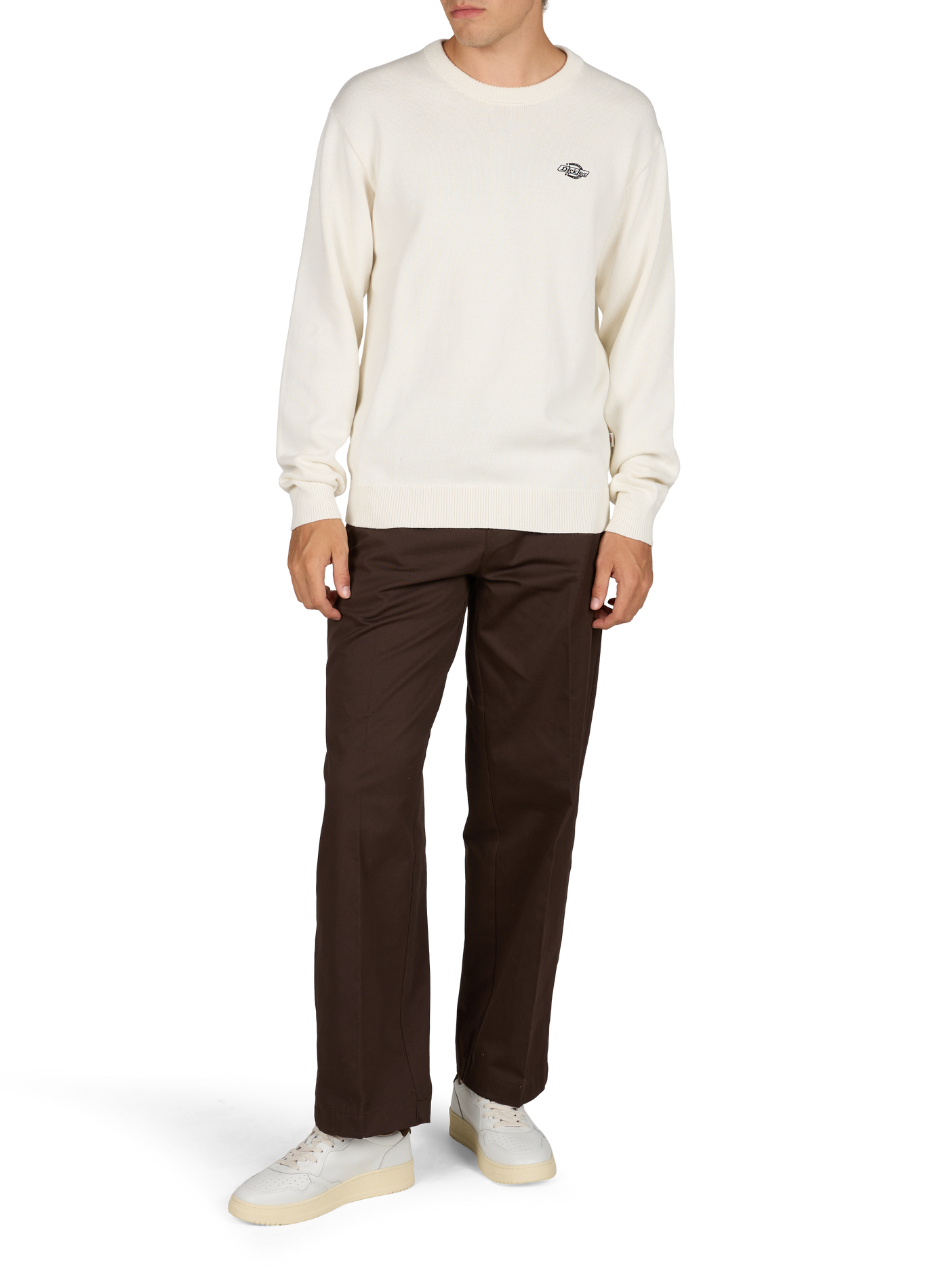 Wide-leg cotton trousers | Brown DICKIES Men
