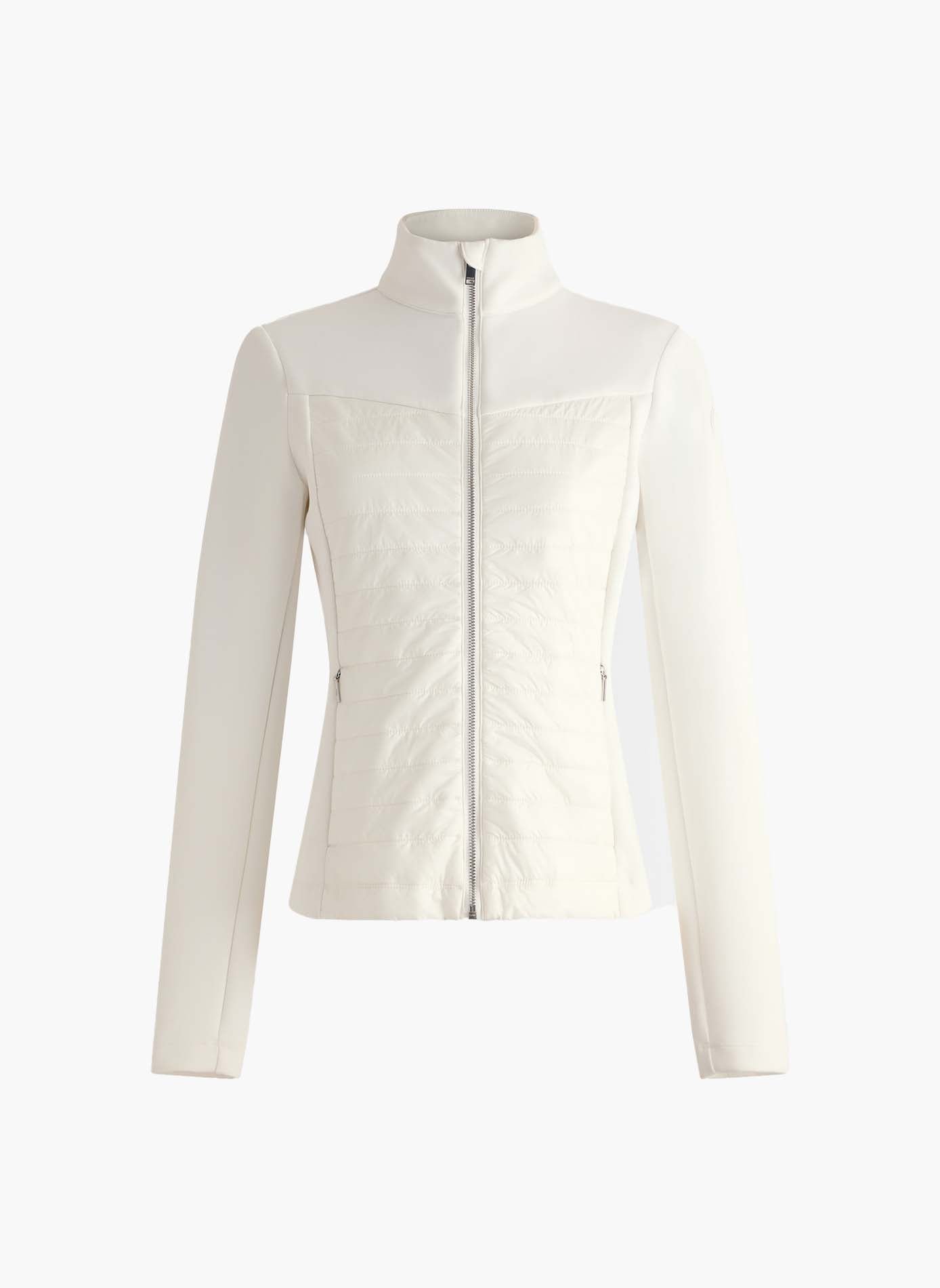 Veste technique asponita col montant coupe ajustée FUSALP Blanc