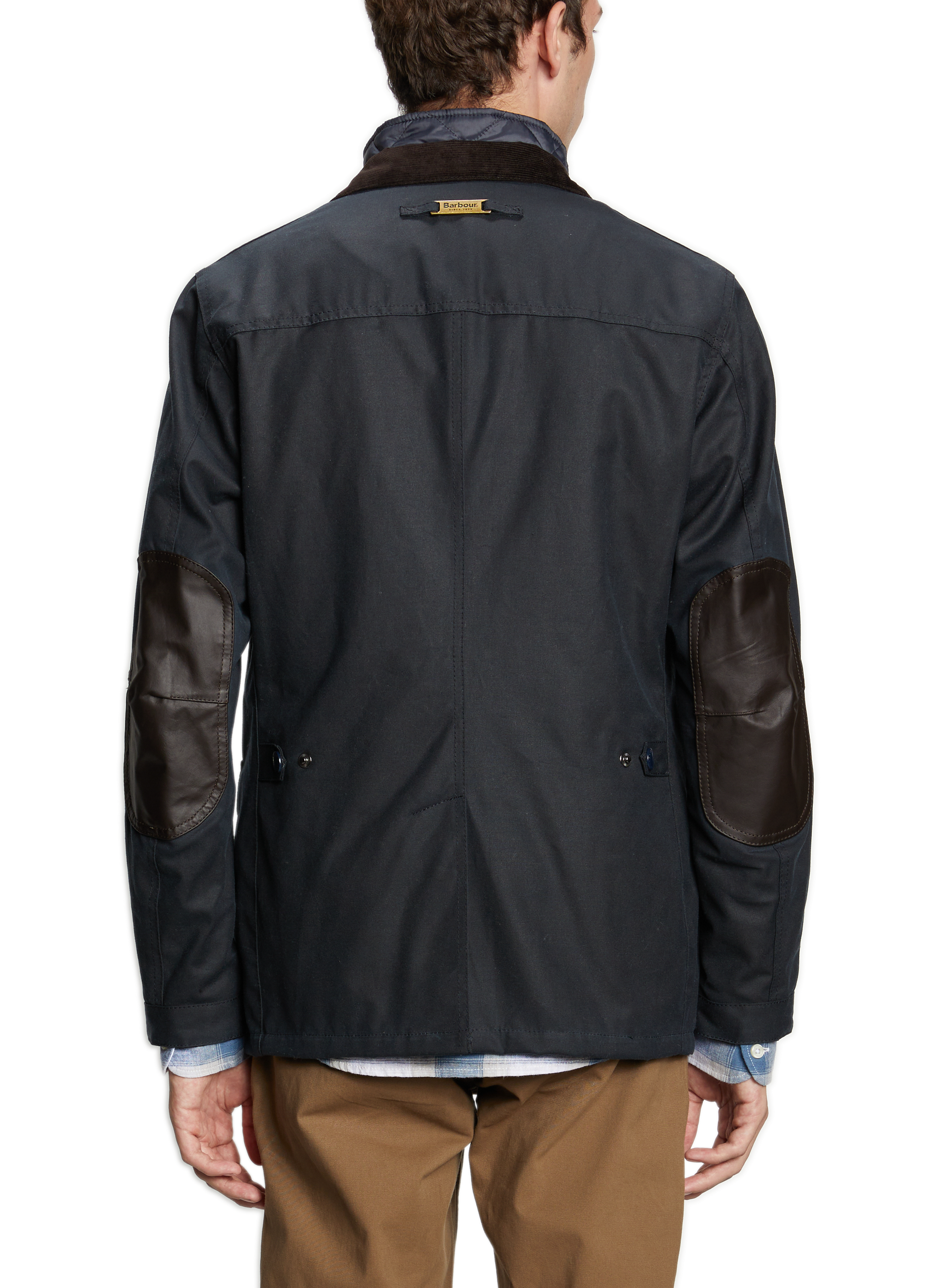 Ogston Wachsjacke BARBOUR Blau